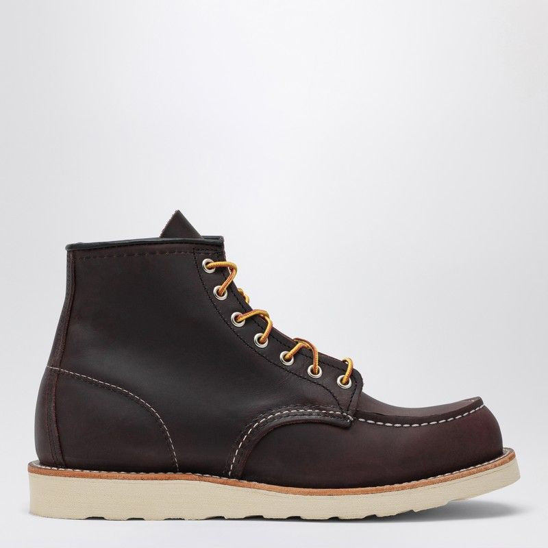 Red Wing Shoes BLACK CHERRY EXCALIBUR CLASSIC MOC LEATHER BOOTS
