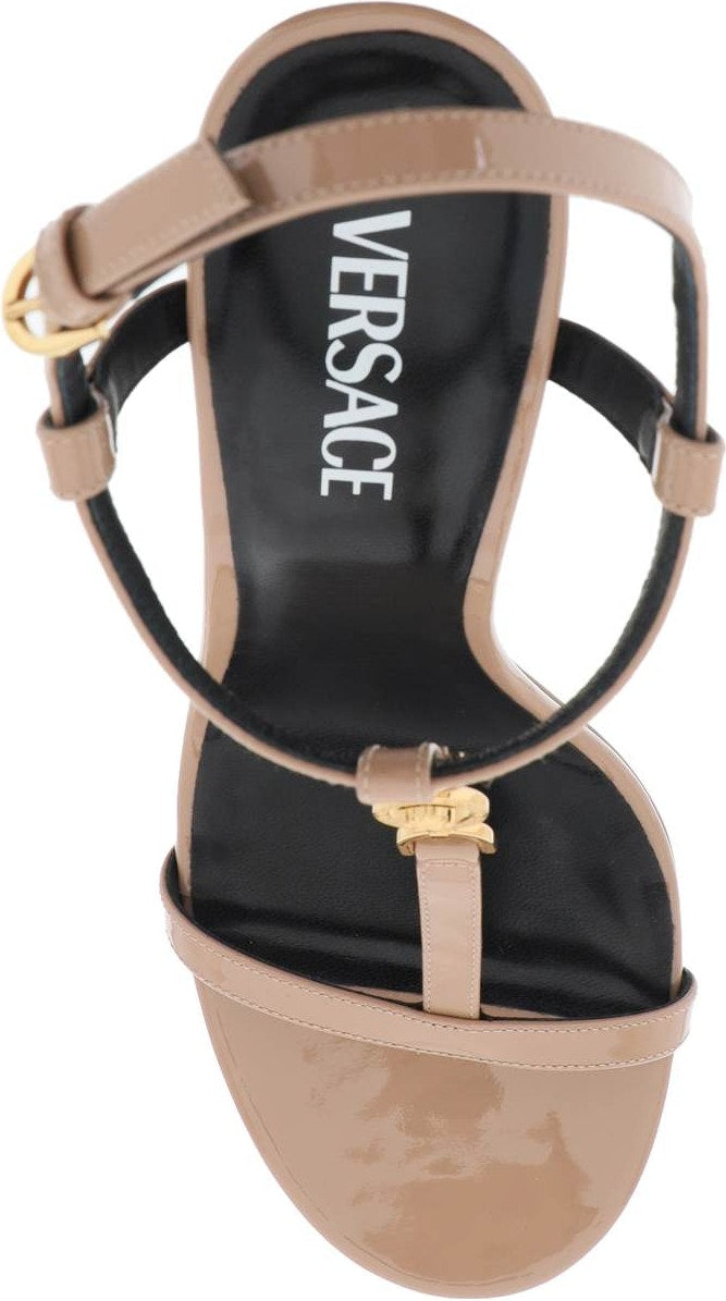 Versace MEDUSA '95 PATENT LEATHER SANDALS