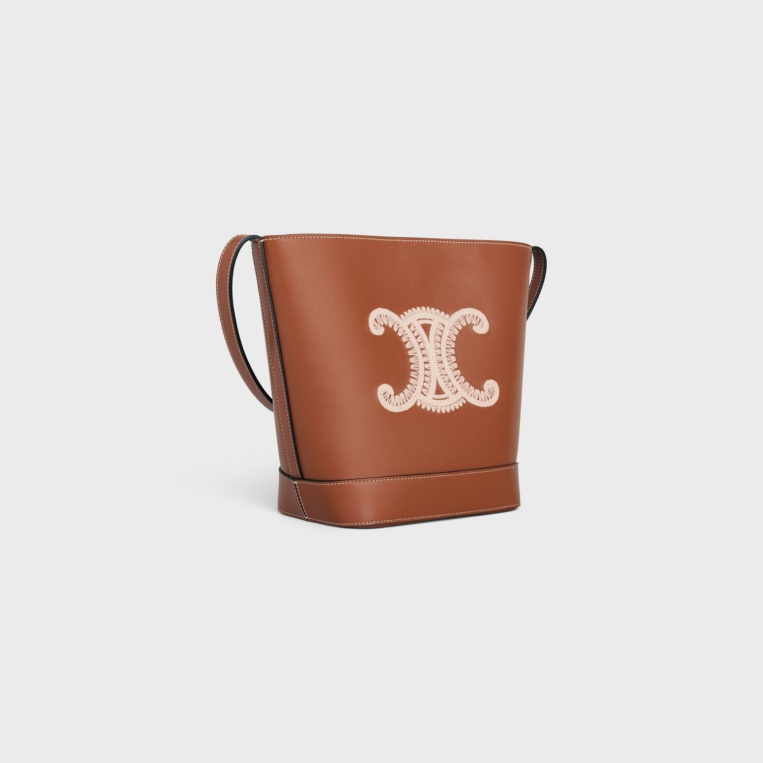 Celine SMALL CUIR TRIOMPHE BUCKET BAG