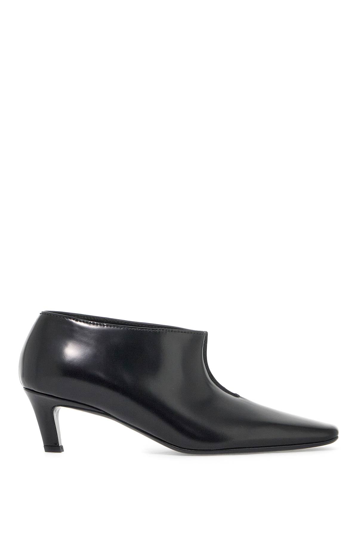 Toteme THE WIDE SHAFT ANKLE BOOTS