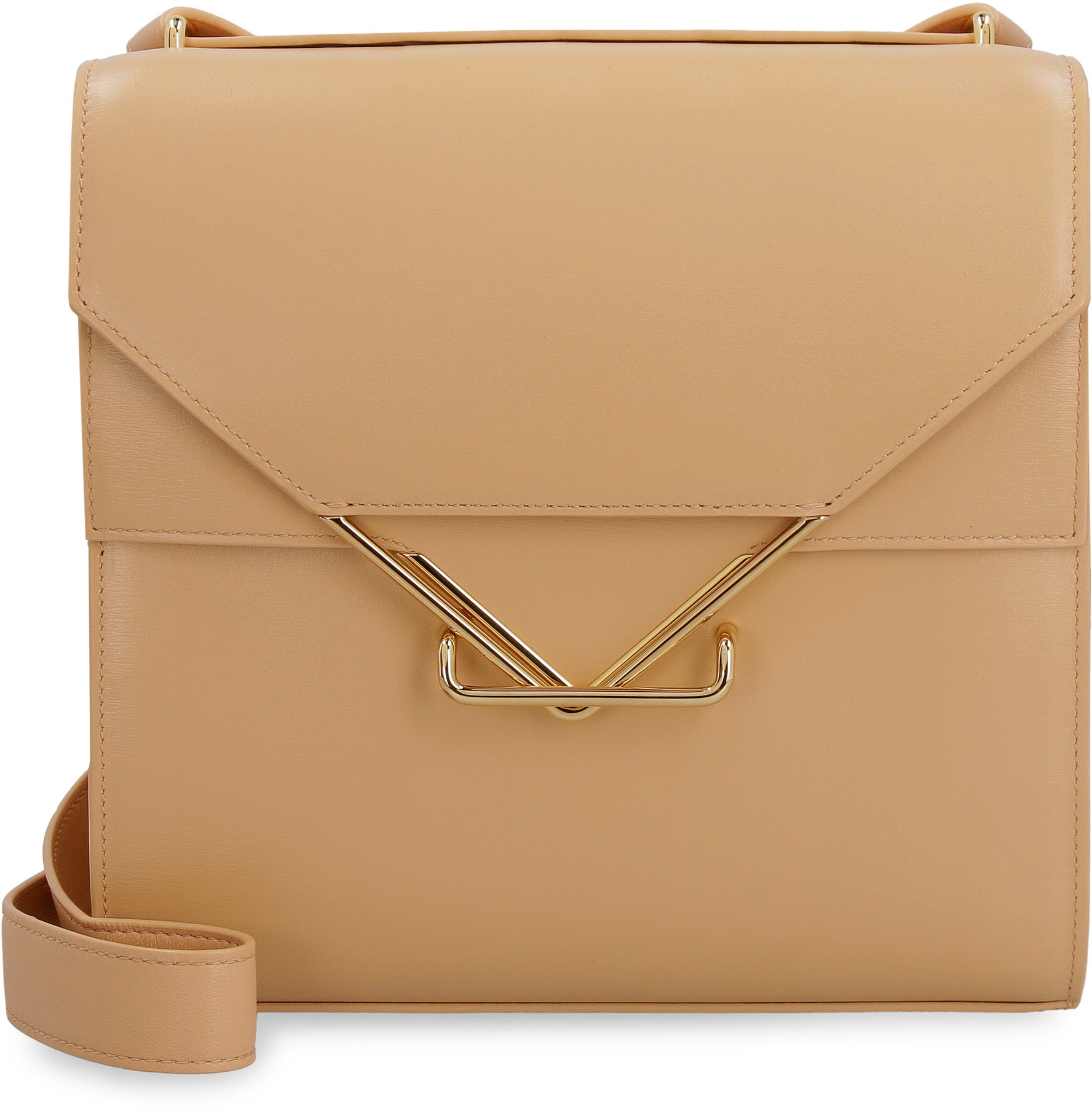 Bottega Veneta THE CLIP LEATHER CROSSBODY BAG