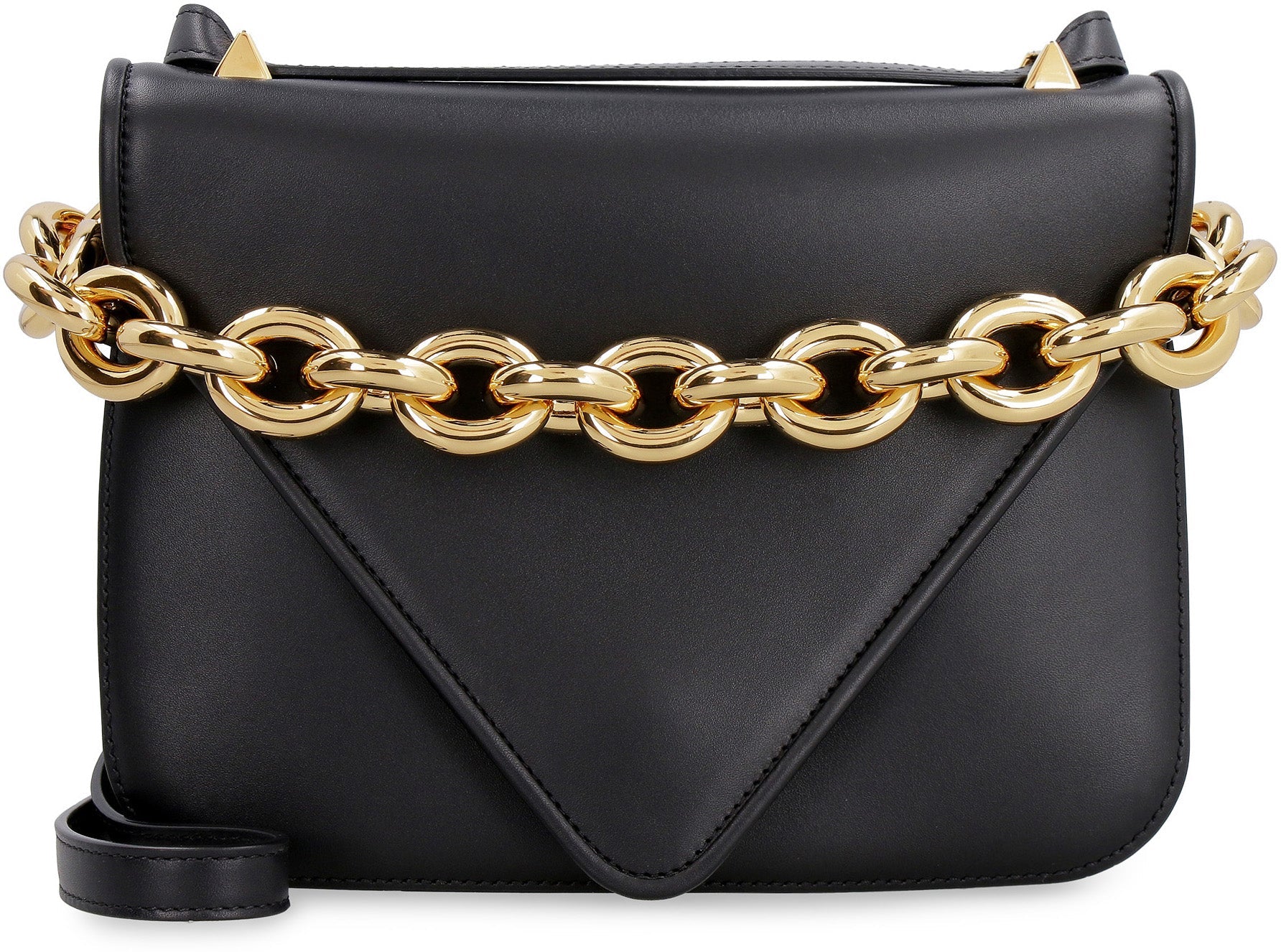 Bottega Veneta MOUNT LEATHER ENVELOPE BAG