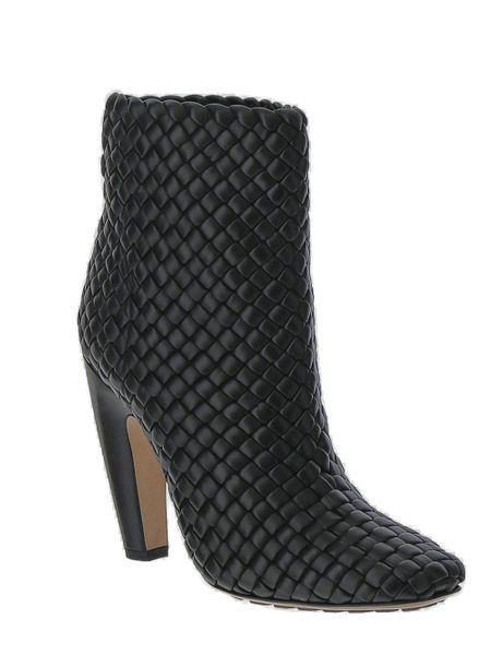 Bottega Veneta RAFFIA 10CM ANKLE BOOTS