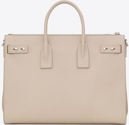 Saint Laurent Sac De Jour Leather Tote Bag
