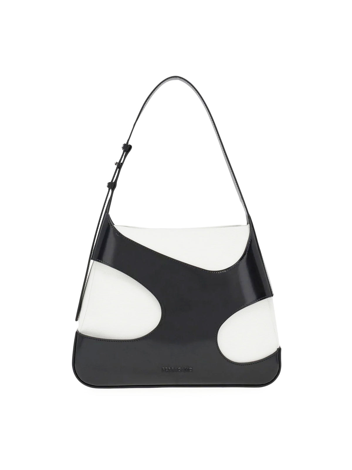 Ferragamo CUT OUT DETAIL SHOULDER BAG