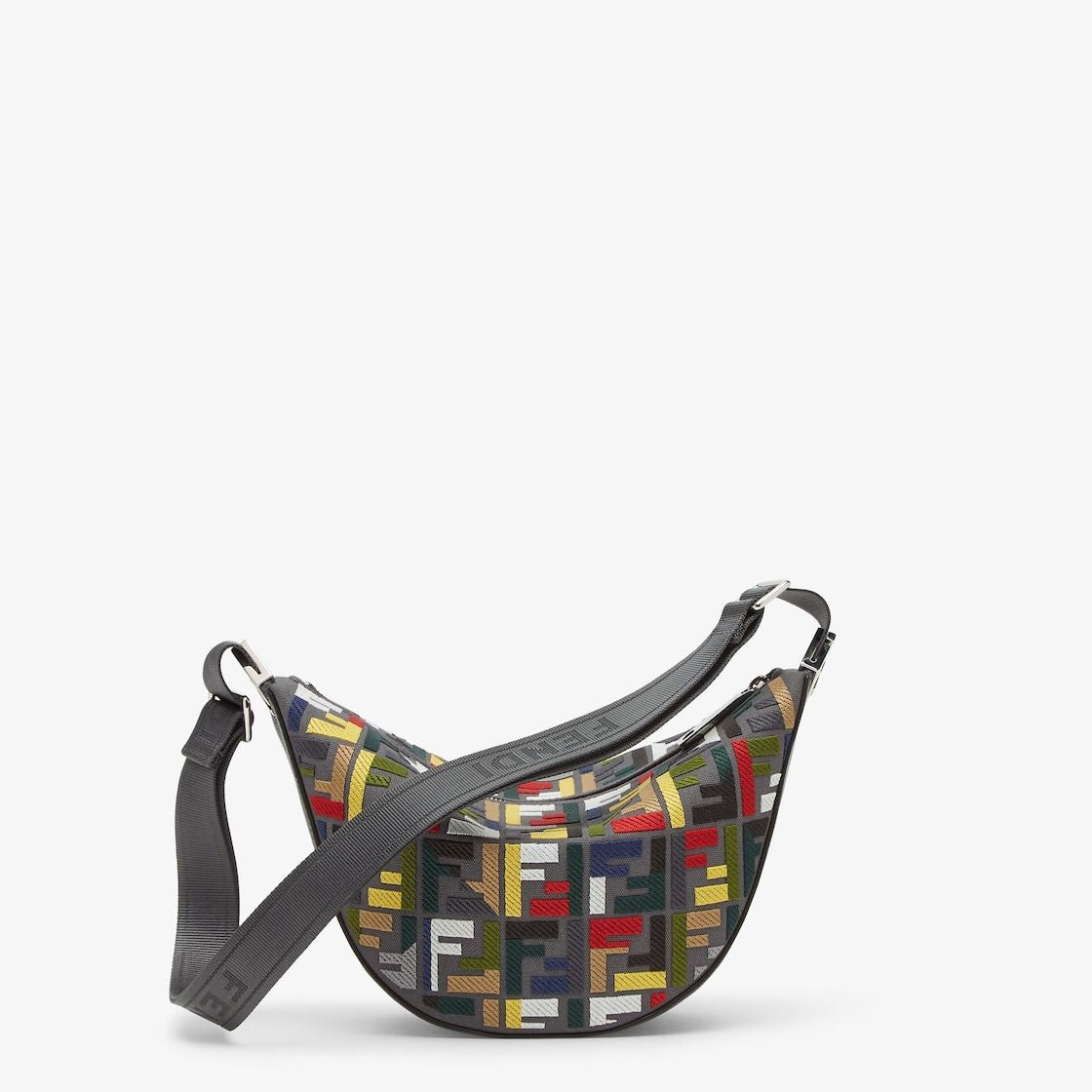 Fendi MELON SMALL BAG IN FF MULTICOLOR CANVAS
