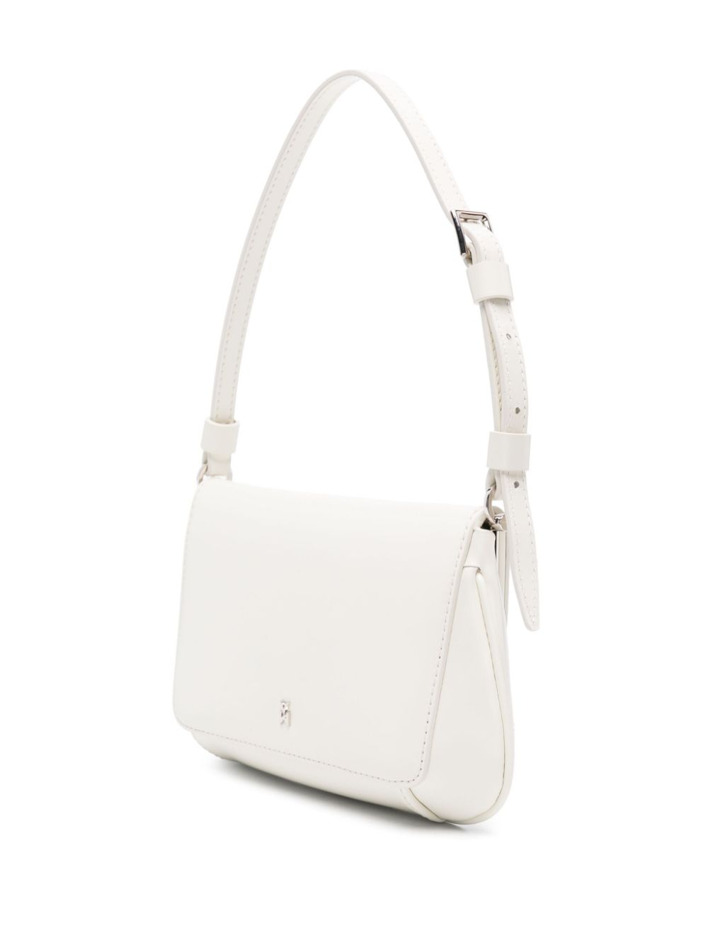 Amina Muaddi Ami Mini Leather Shoulder Bag