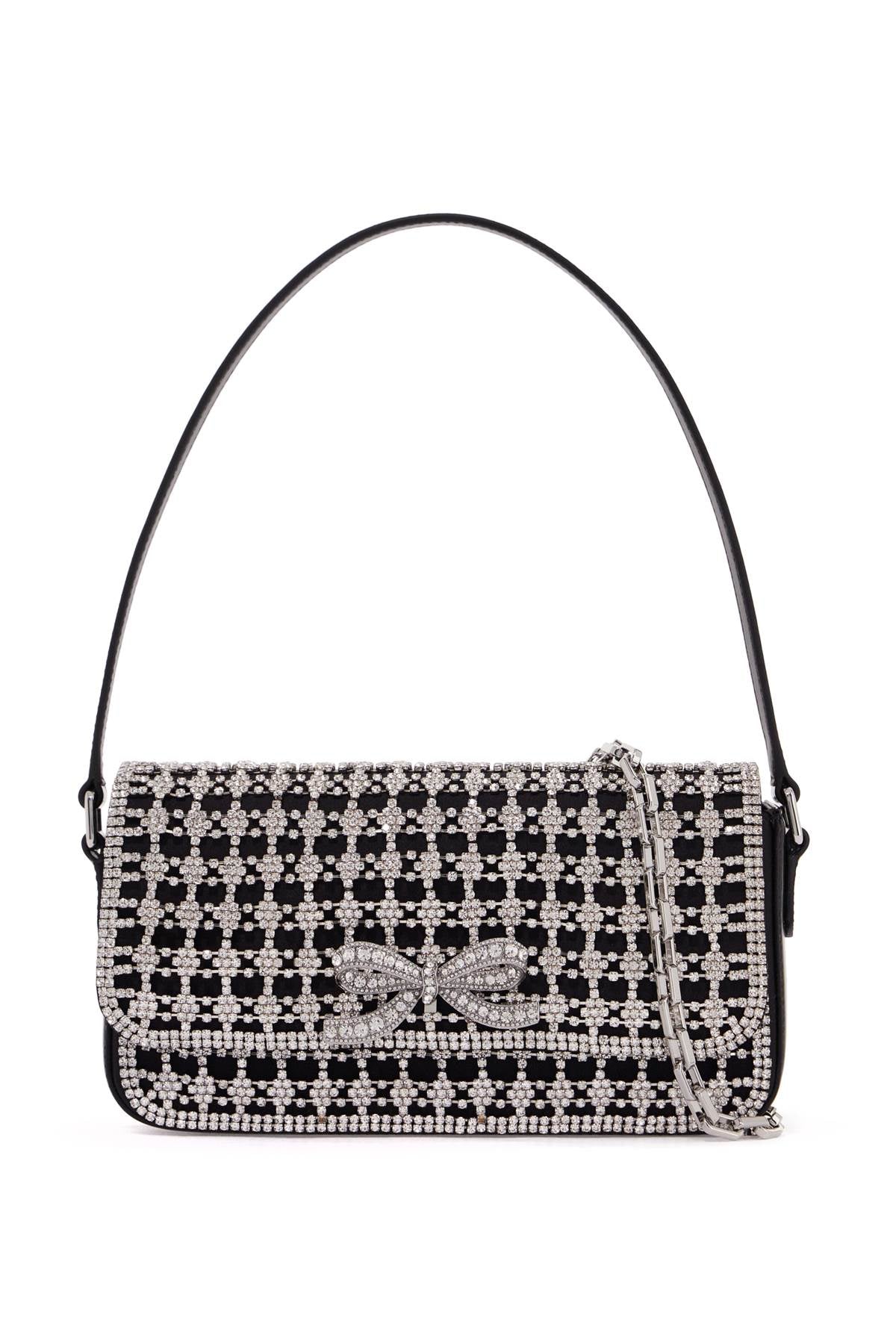 Self-Portrait CRYSTAL BAGUETTE BAG