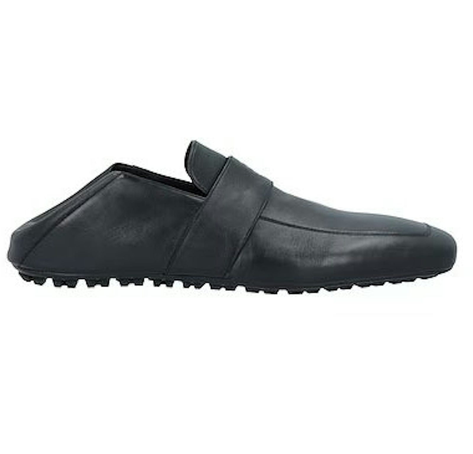 Balenciaga Slide Loafer Black Leather