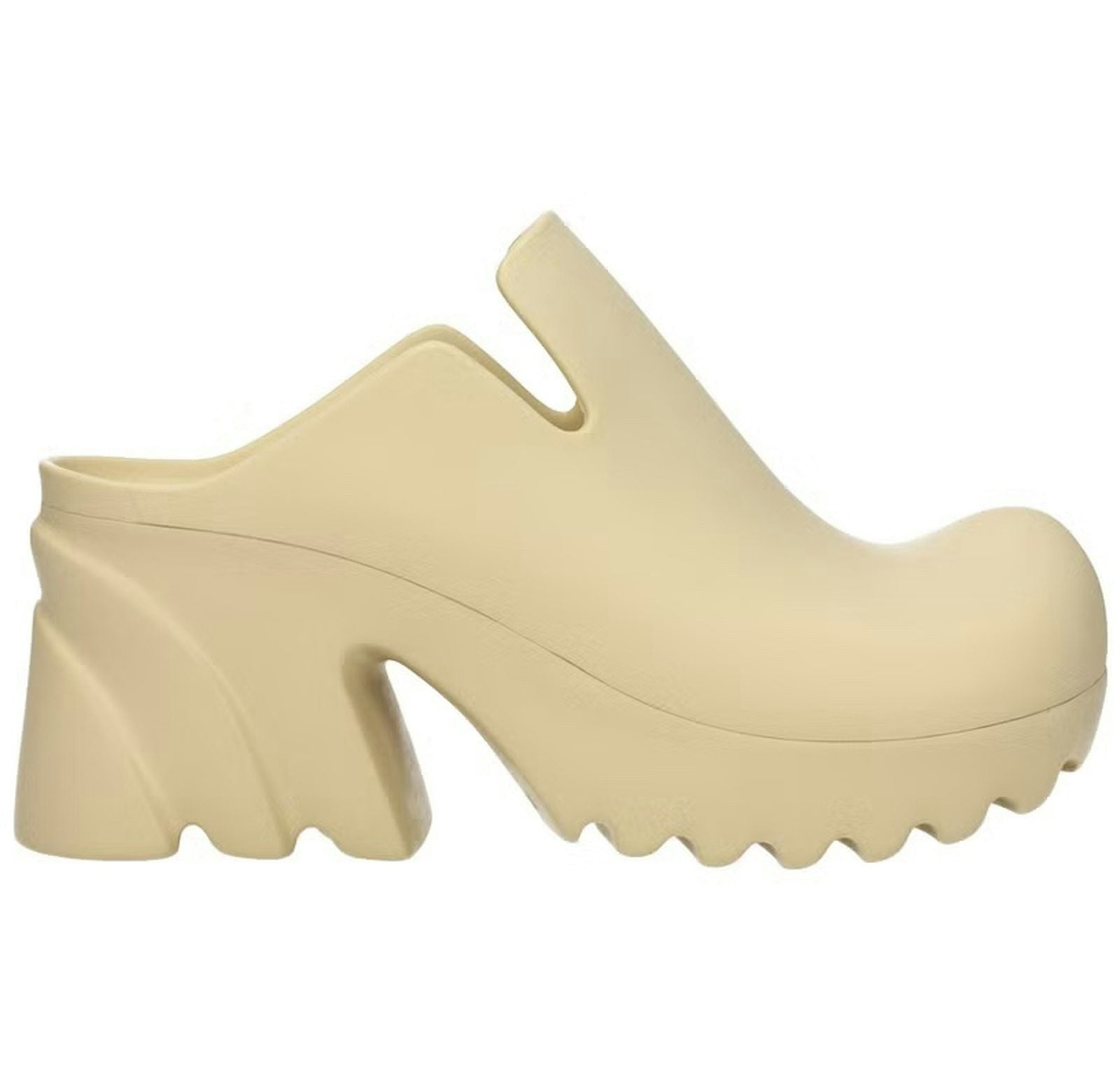 Bottega Veneta Rubber Flash Mules Beige (Women's)