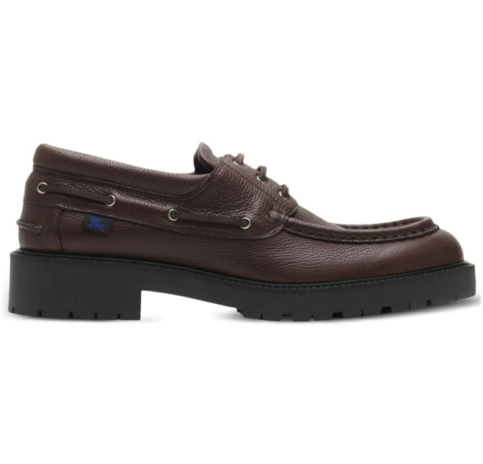 Burberry Leather Boat Shoe Log