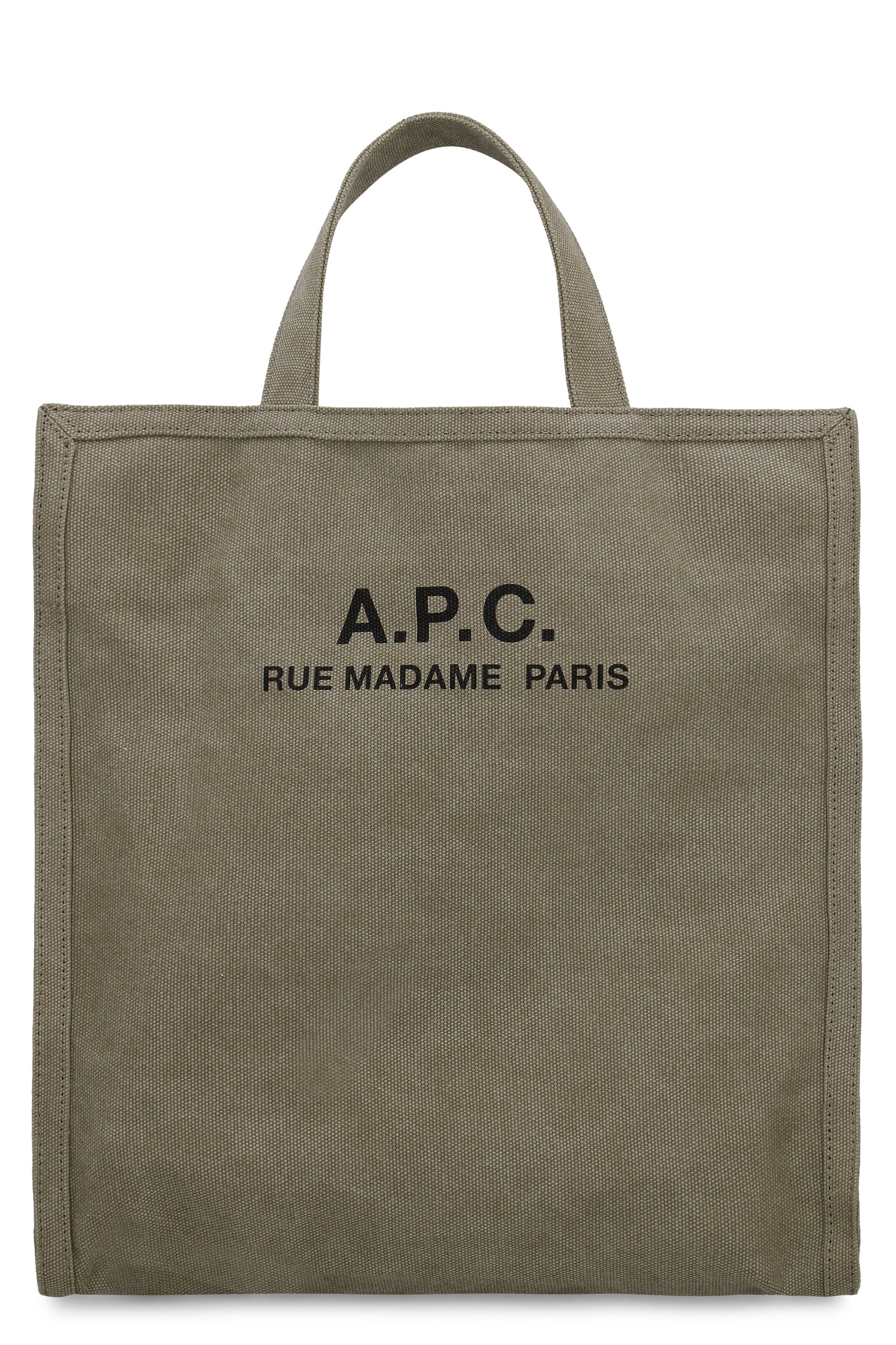 A.P.C. RéCUPéRATION CANVAS SHOPPING BAG