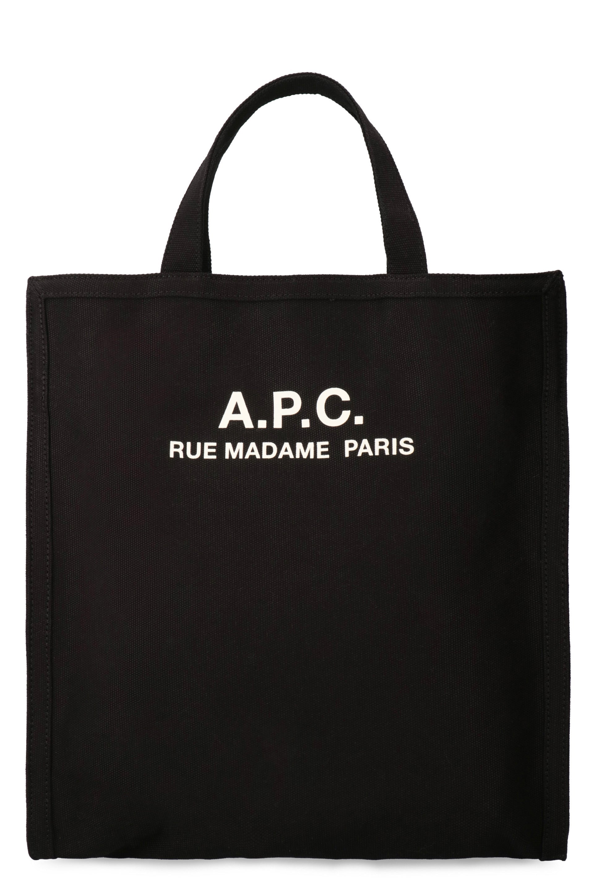 A.P.C. RéCUPéRATION CANVAS SHOPPING BAG
