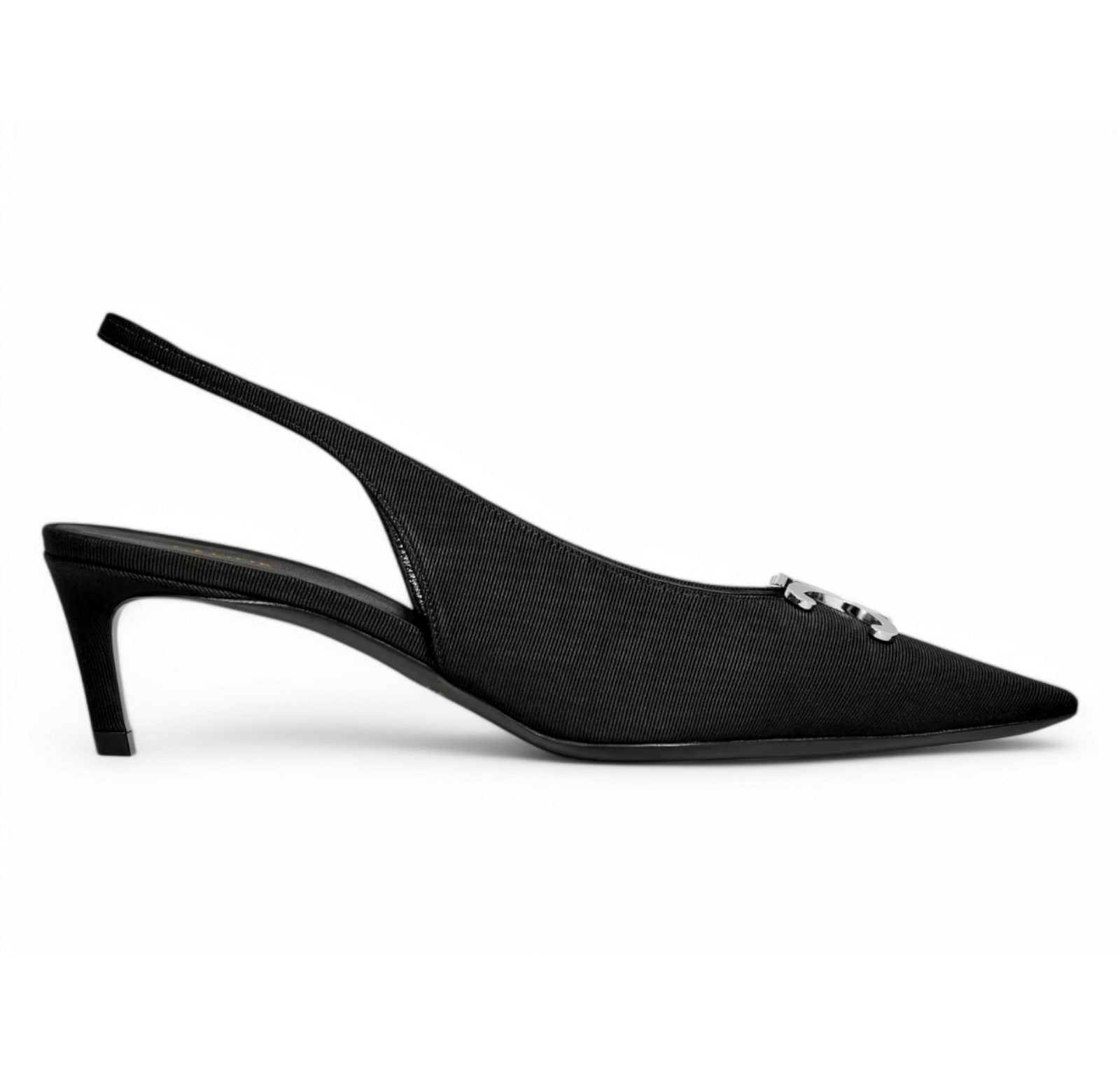Celine Alma Triomphe Slingback Black (Women's)