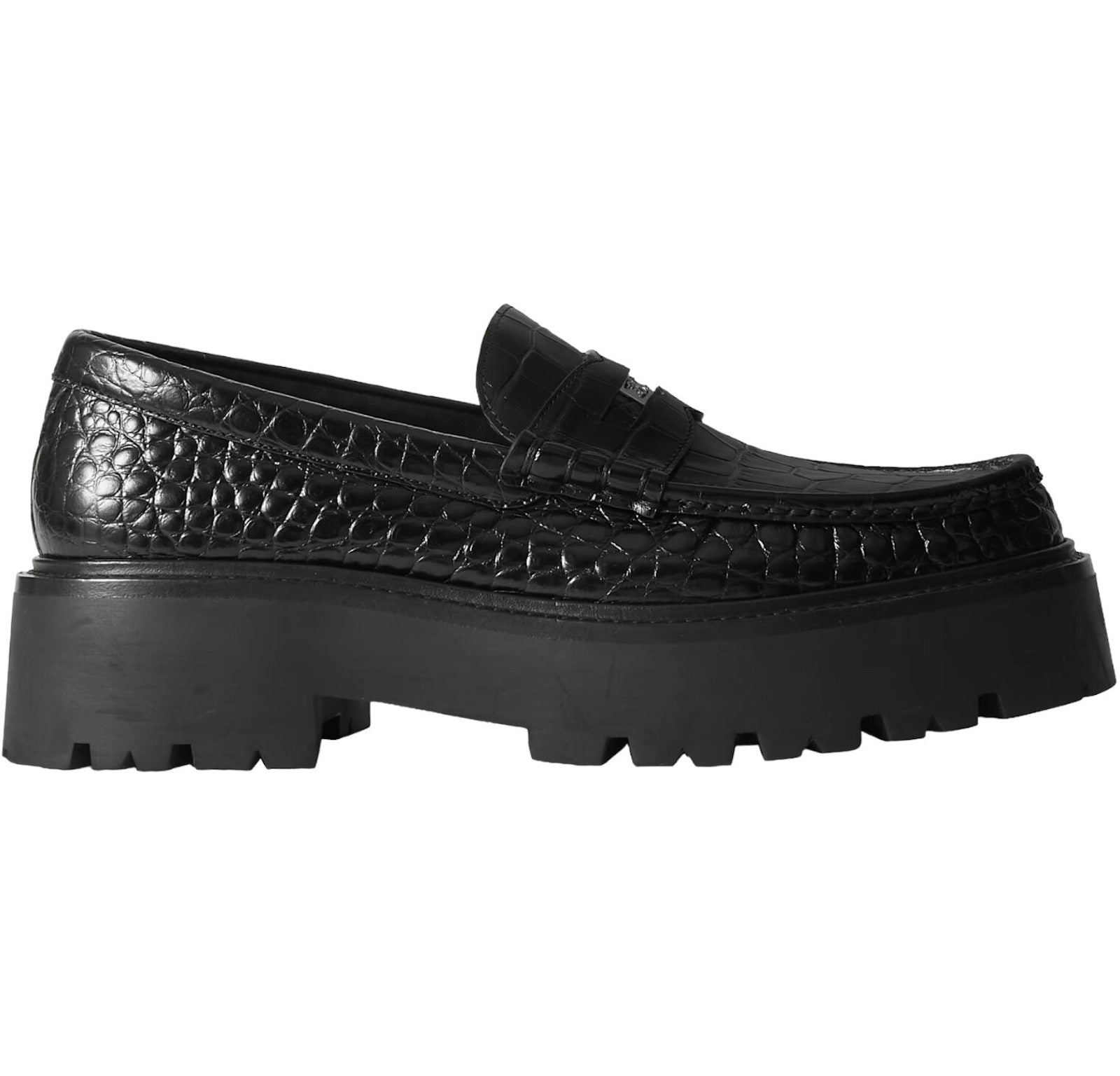 Celine Chunky Penny Loafer Black
