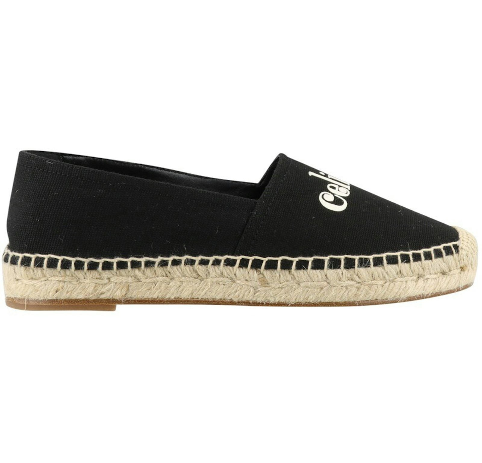 Celine Taillat Canvas Espadrilles Black (Womens)