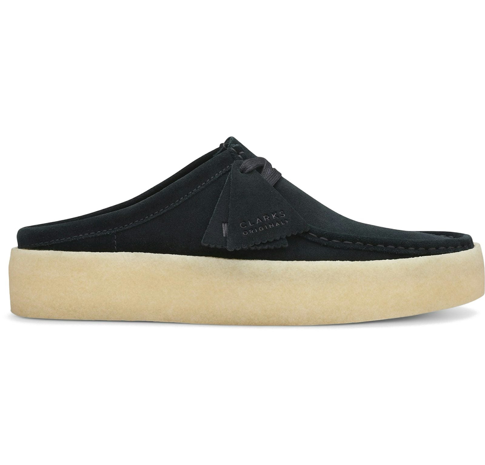 Clarks Originals Wallabee Cup Lo Black Warmlined Suede