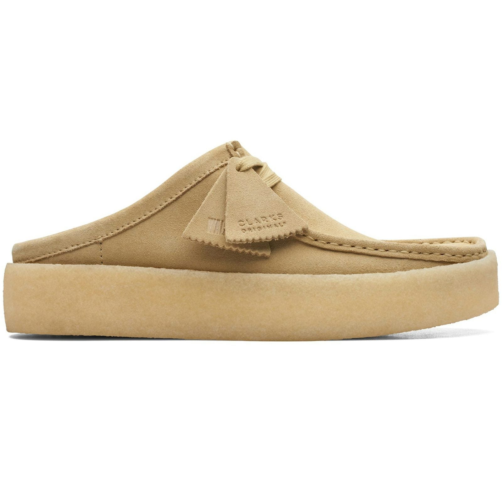 Clarks Originals Wallabee Cup Mule Maple Suede