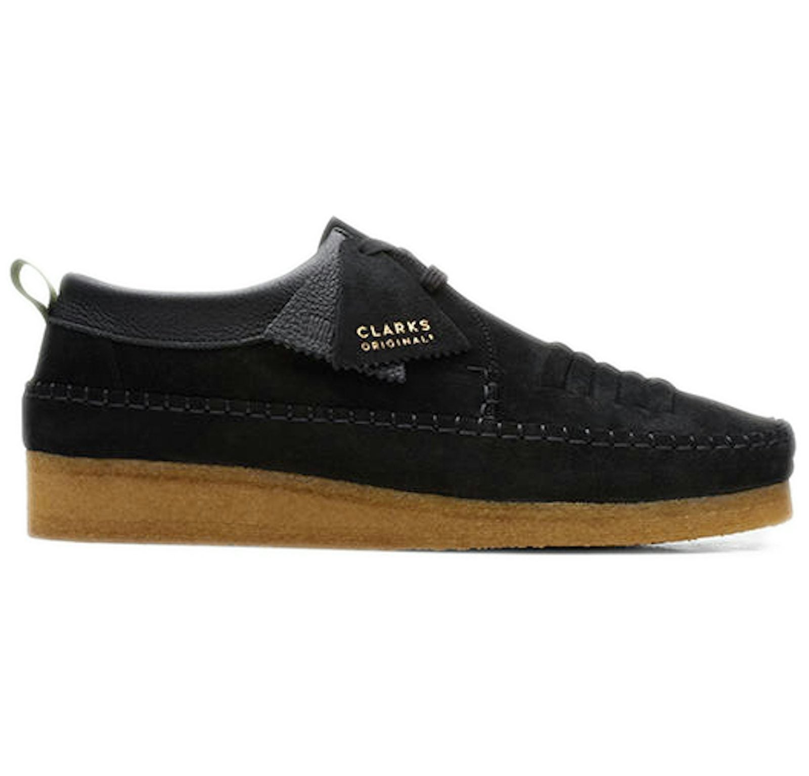 Clarks Originals Weaver Weft Black Suede