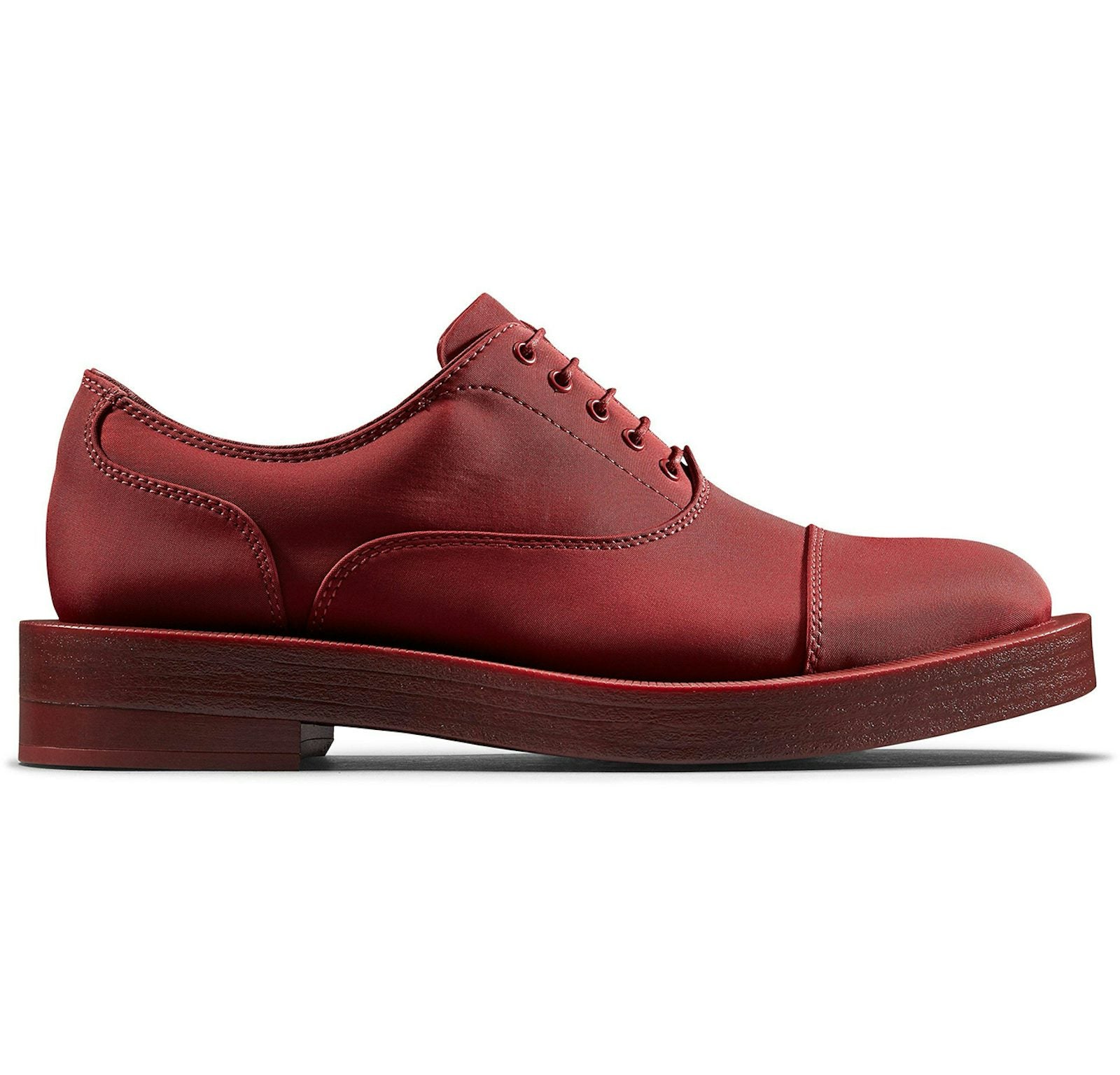Clarks Oxford 2 Martine Rose Ox Blood Textile (Women's)
