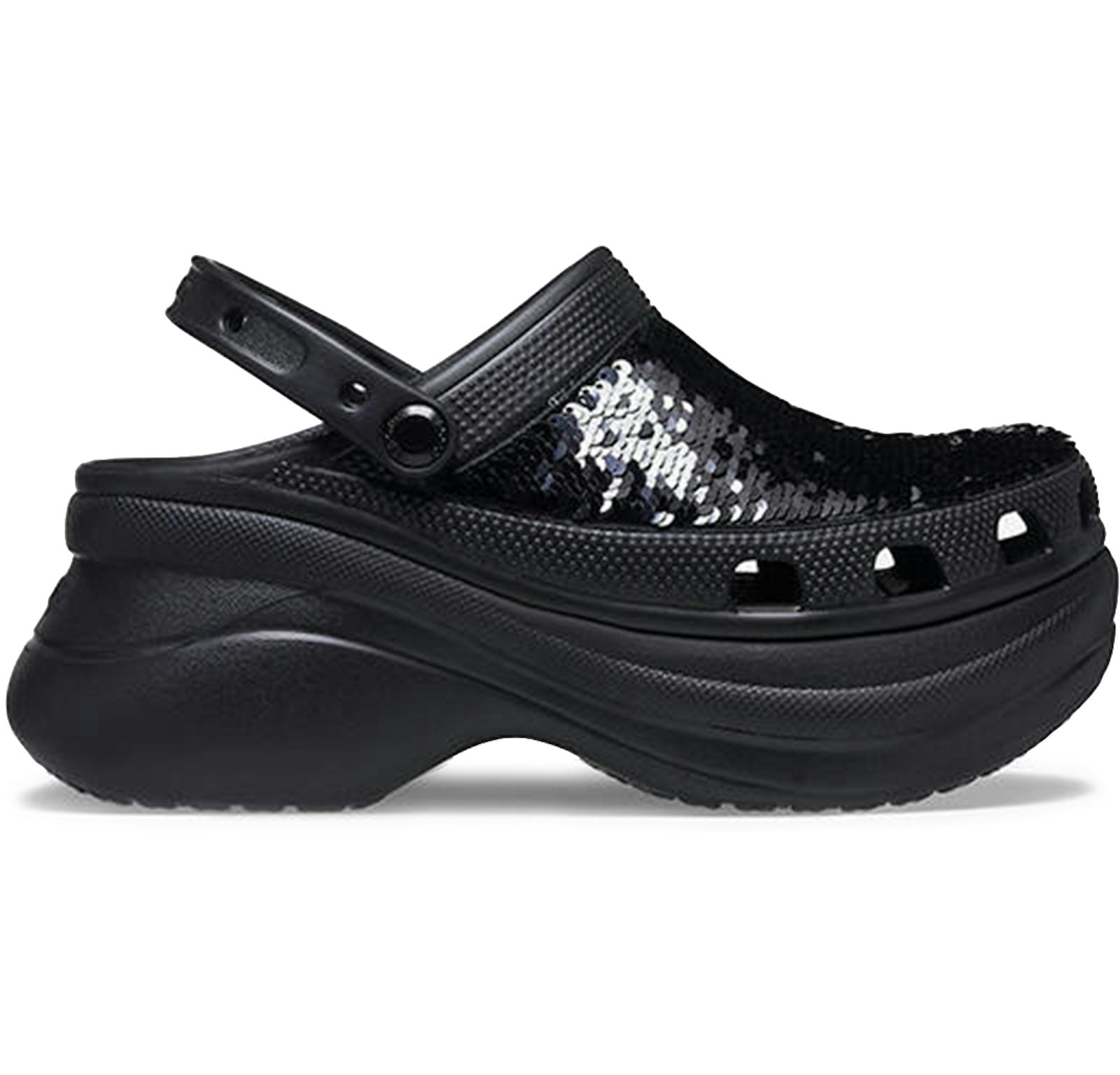 Crocs Classic Bae Clog Sequin Black