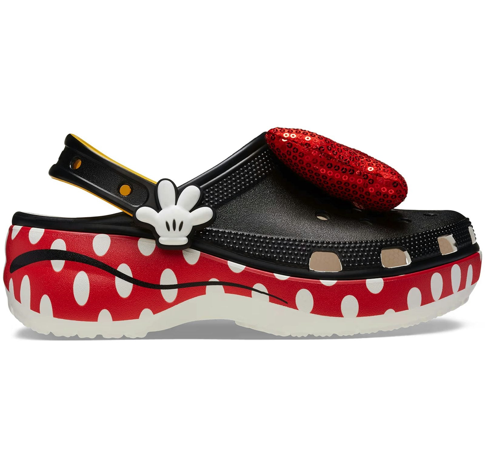 Crocs Classic Platform Clog Disney Minnie Mouse (Women's)