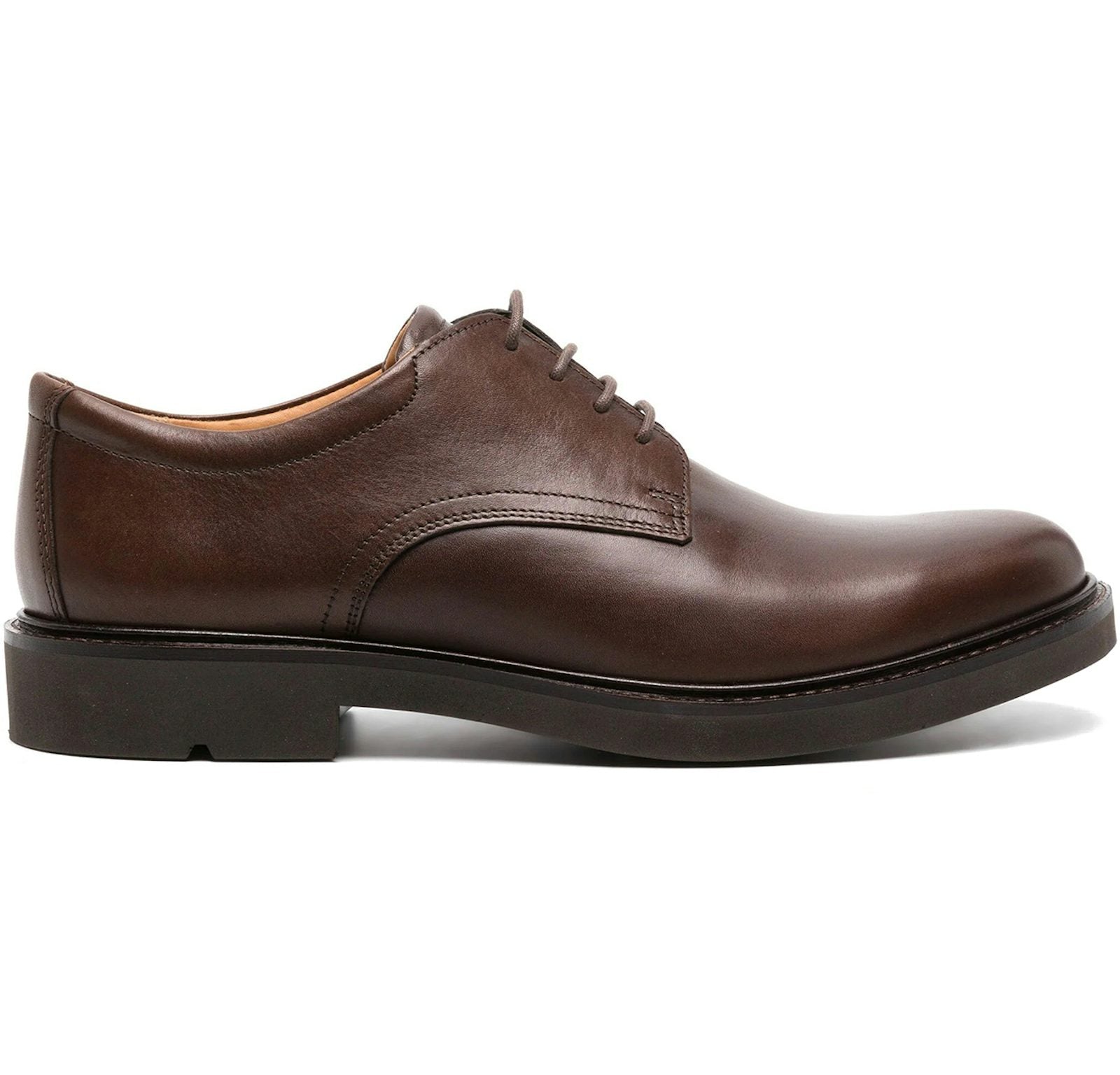 Ecco Metro London Derby Shoes Cocoa Brown