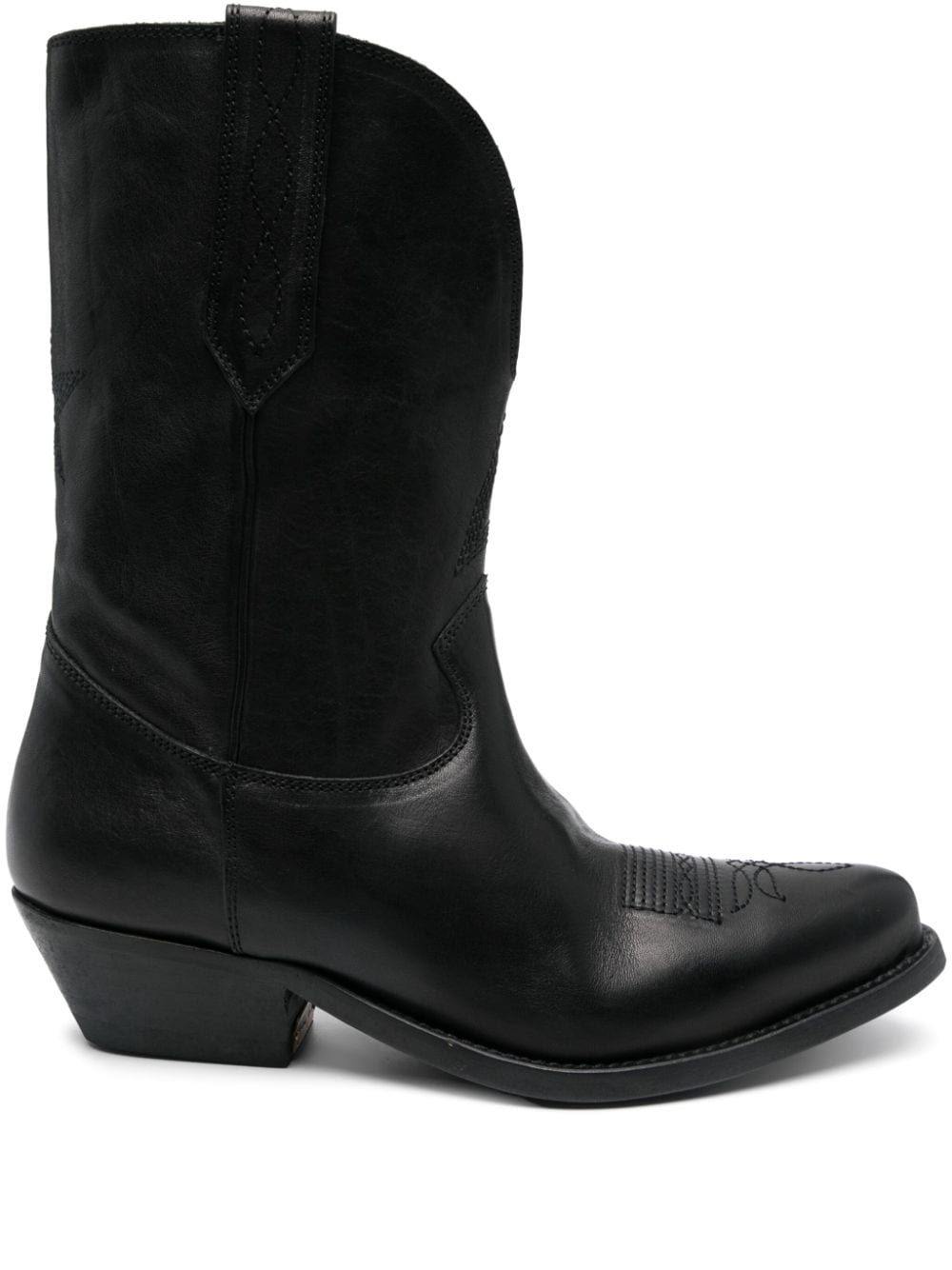 Golden Goose WISH STAR LEATHER BOOTS