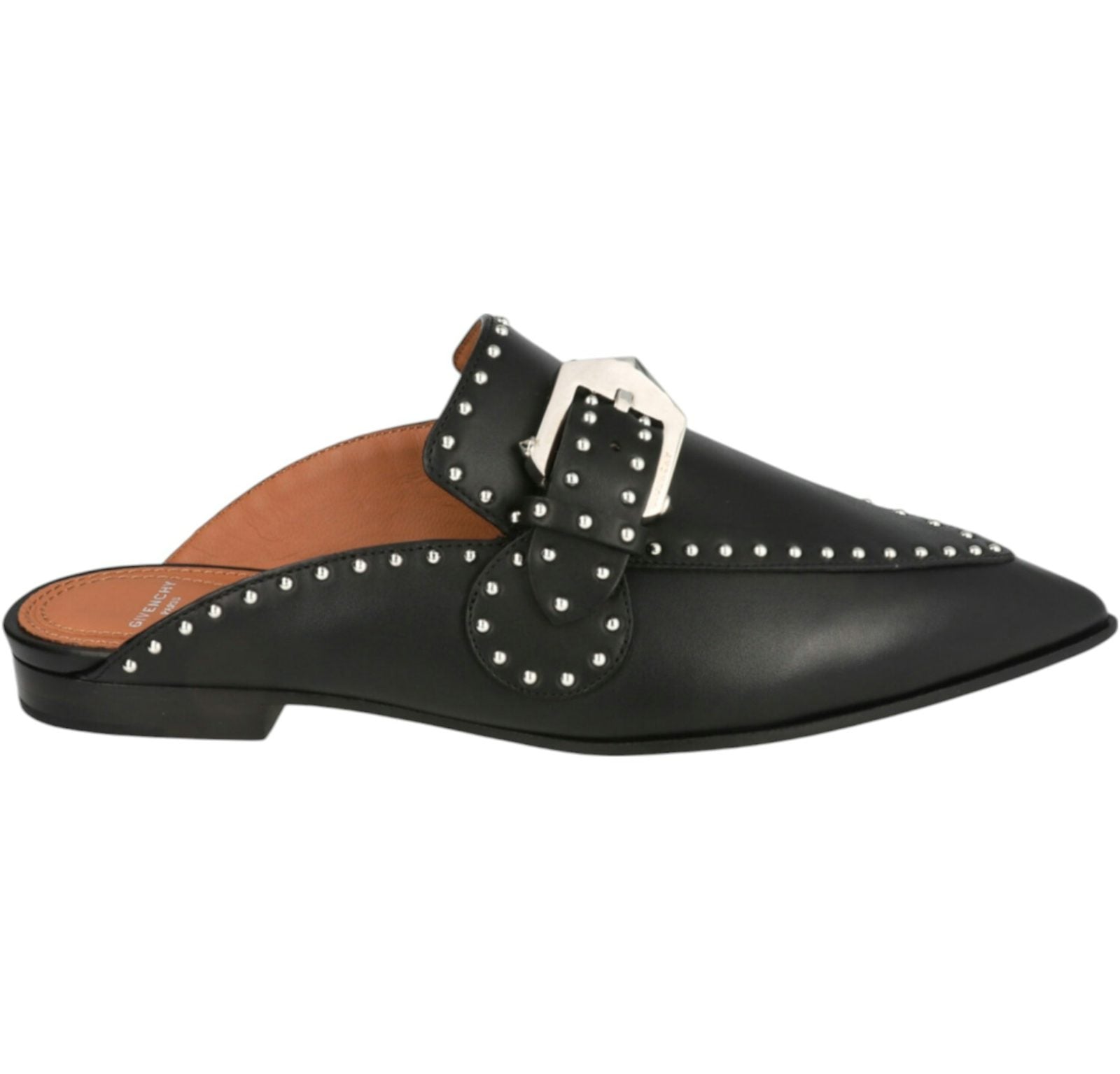 Givenchy Elegant Studded Mules Black (Women's)