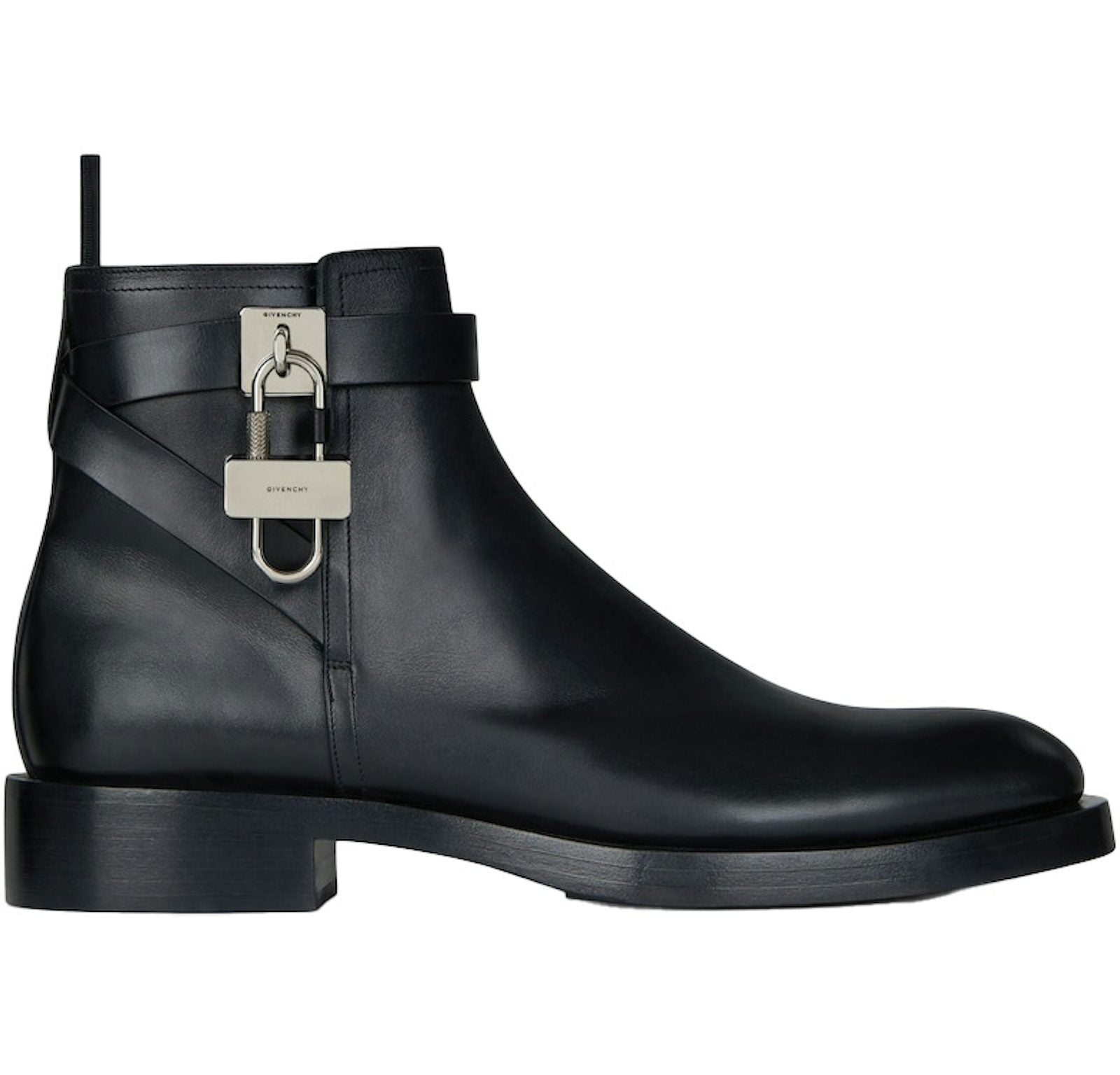 Givenchy Lock Ankle Boots Black