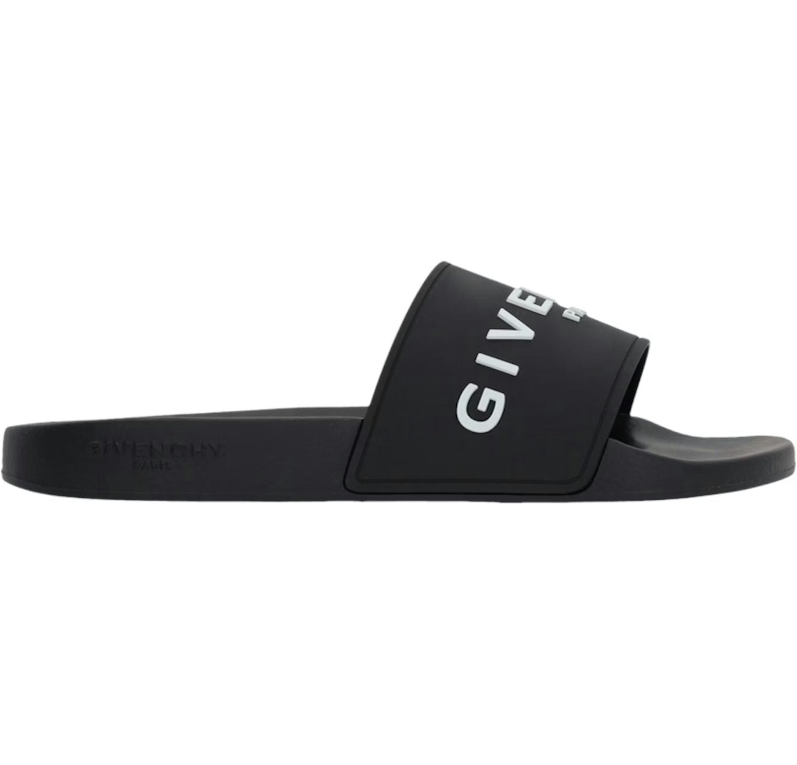 Givenchy Paris Slide Sandals Black