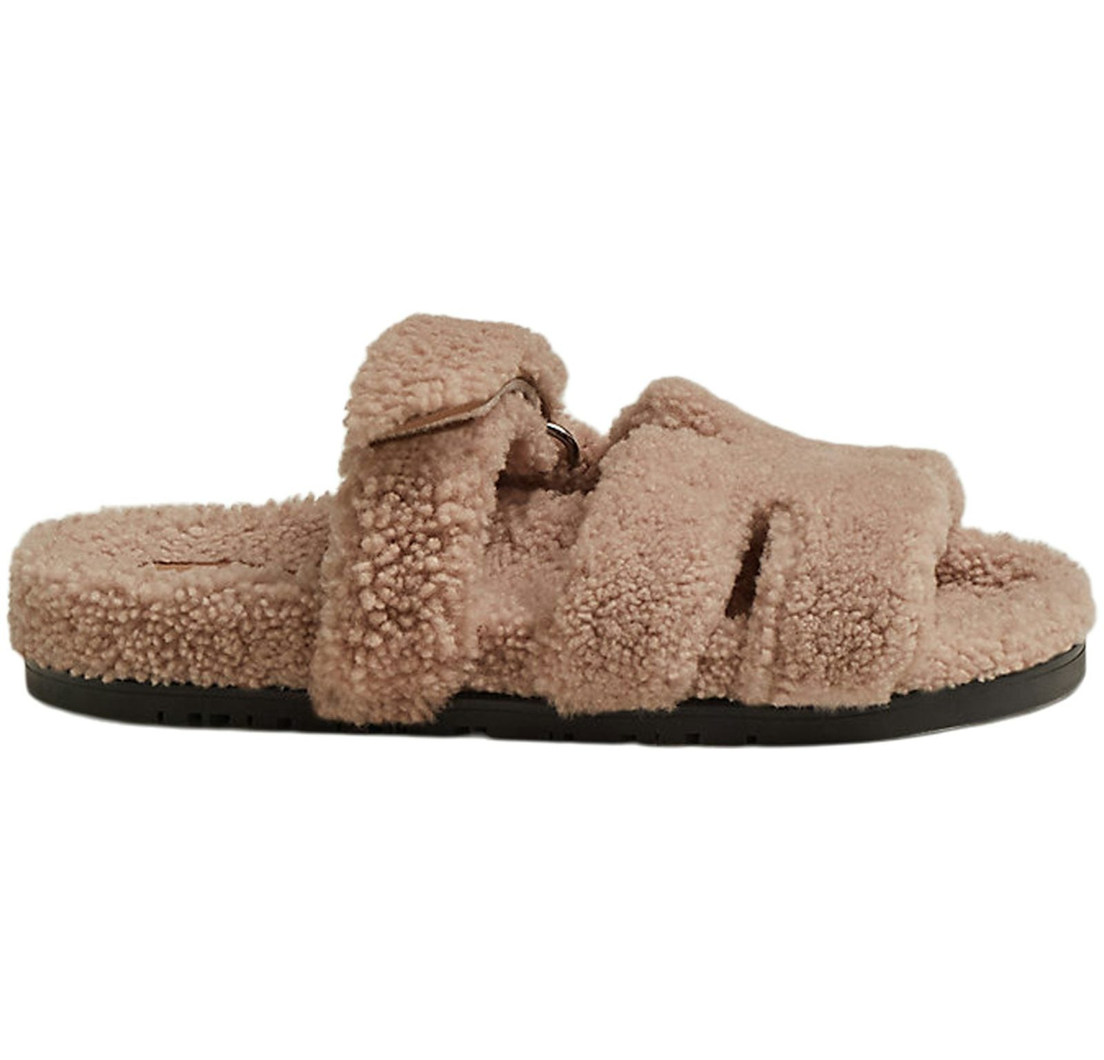 Hermes Chypre Sandal Pink Woolskin (Women's)