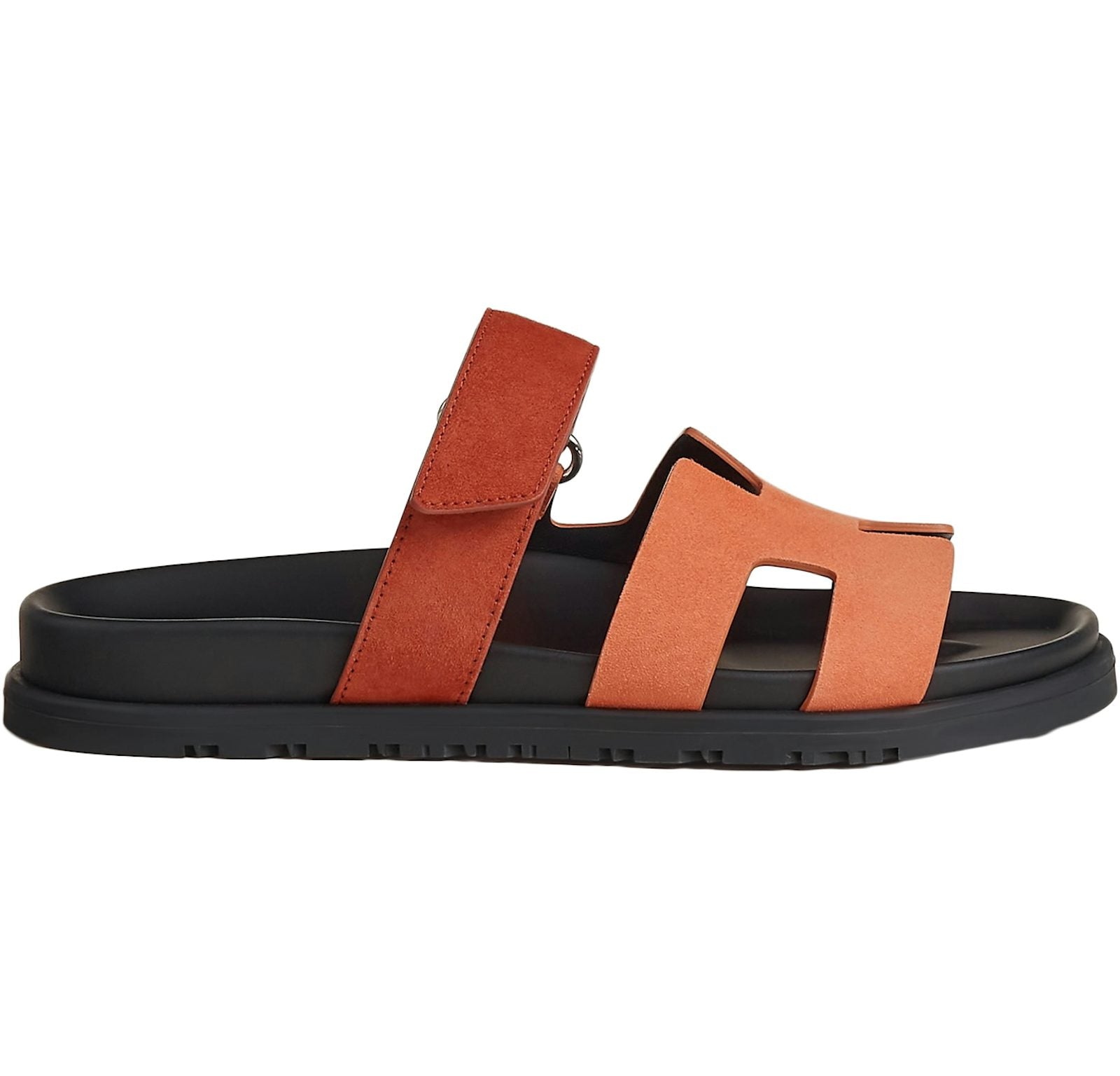 Hermes Chypre Sandal Rose Bois De Santal / Rouge De Turin Calfskin Leather (Women's)