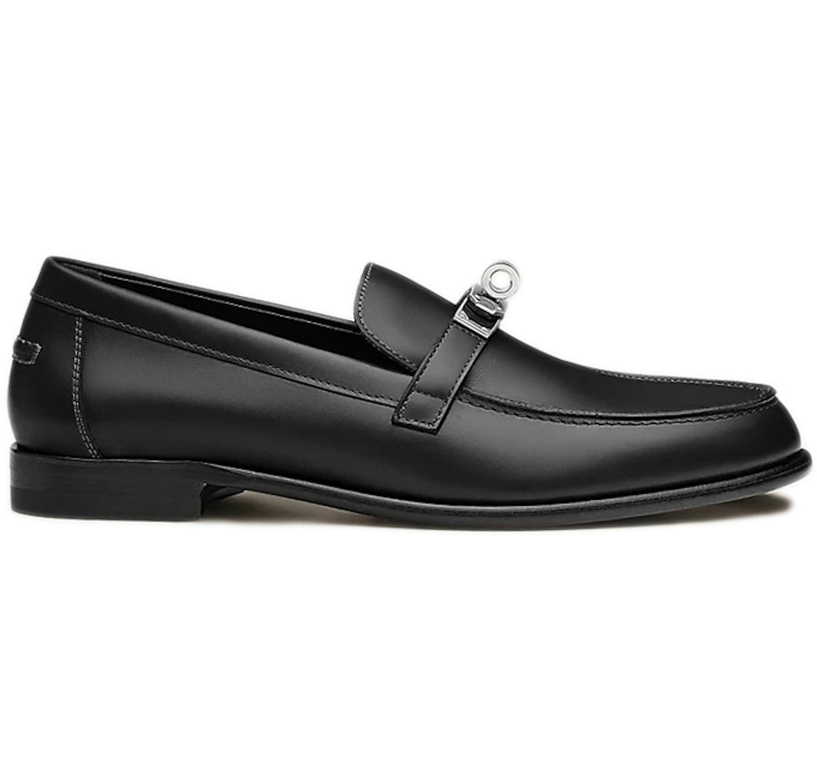 Hermes Destin Loafer Noir Calfskin Leather