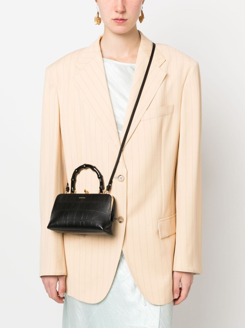 Jil Sander GOJI MINI BAMBOO BAG