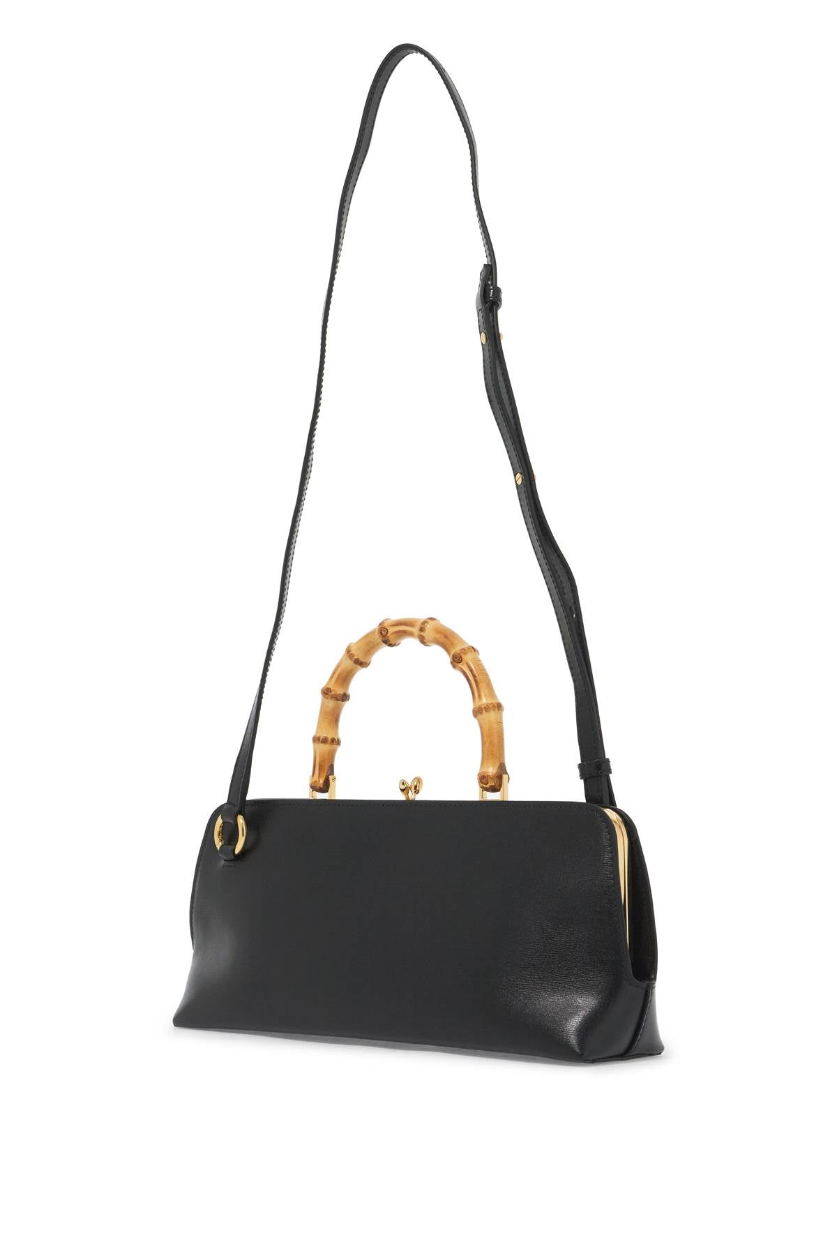Jil Sander SMALL GOJI BAMBOO SHOULDER BAG