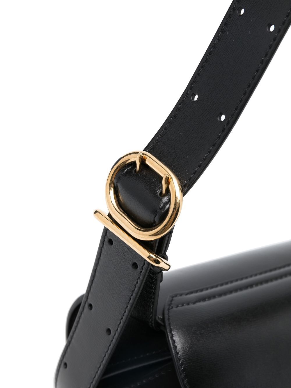 Jil Sander CANNOLO MINI LEATHER SHOULDER BAG