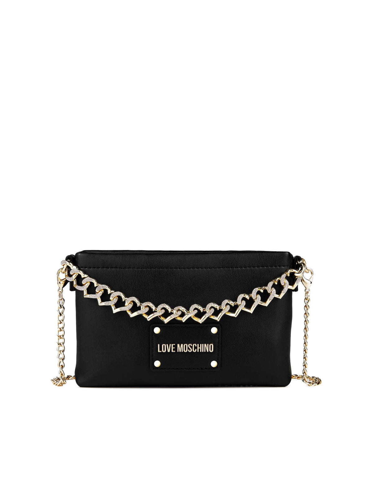 Love Moschino LOGO PLAQUE CROSSBODY BAG