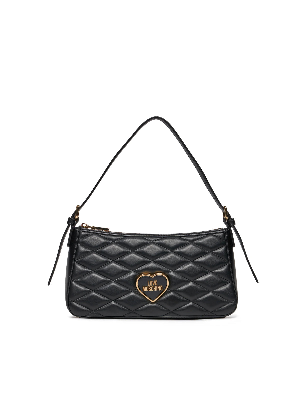 Love Moschino ROMANTIC LOGO PLAQUE SHOULDER BAG