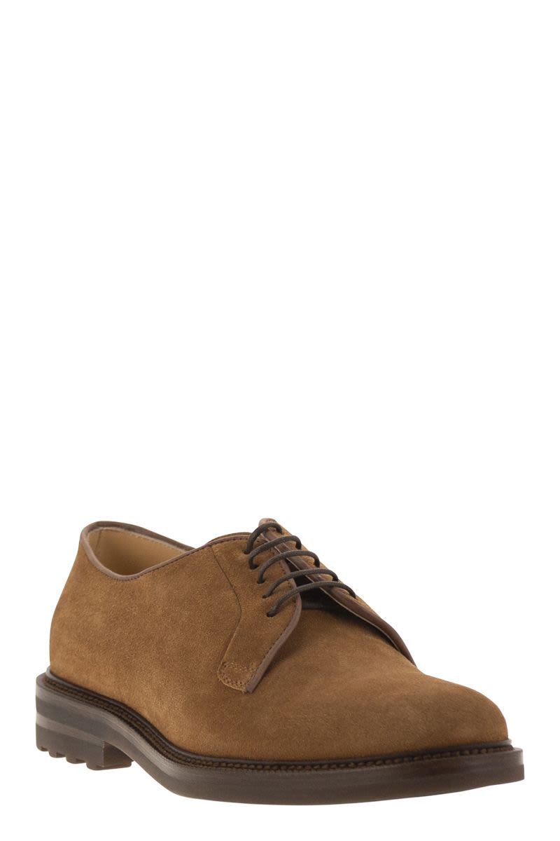 Brunello Cucinelli SUEDE DERBY