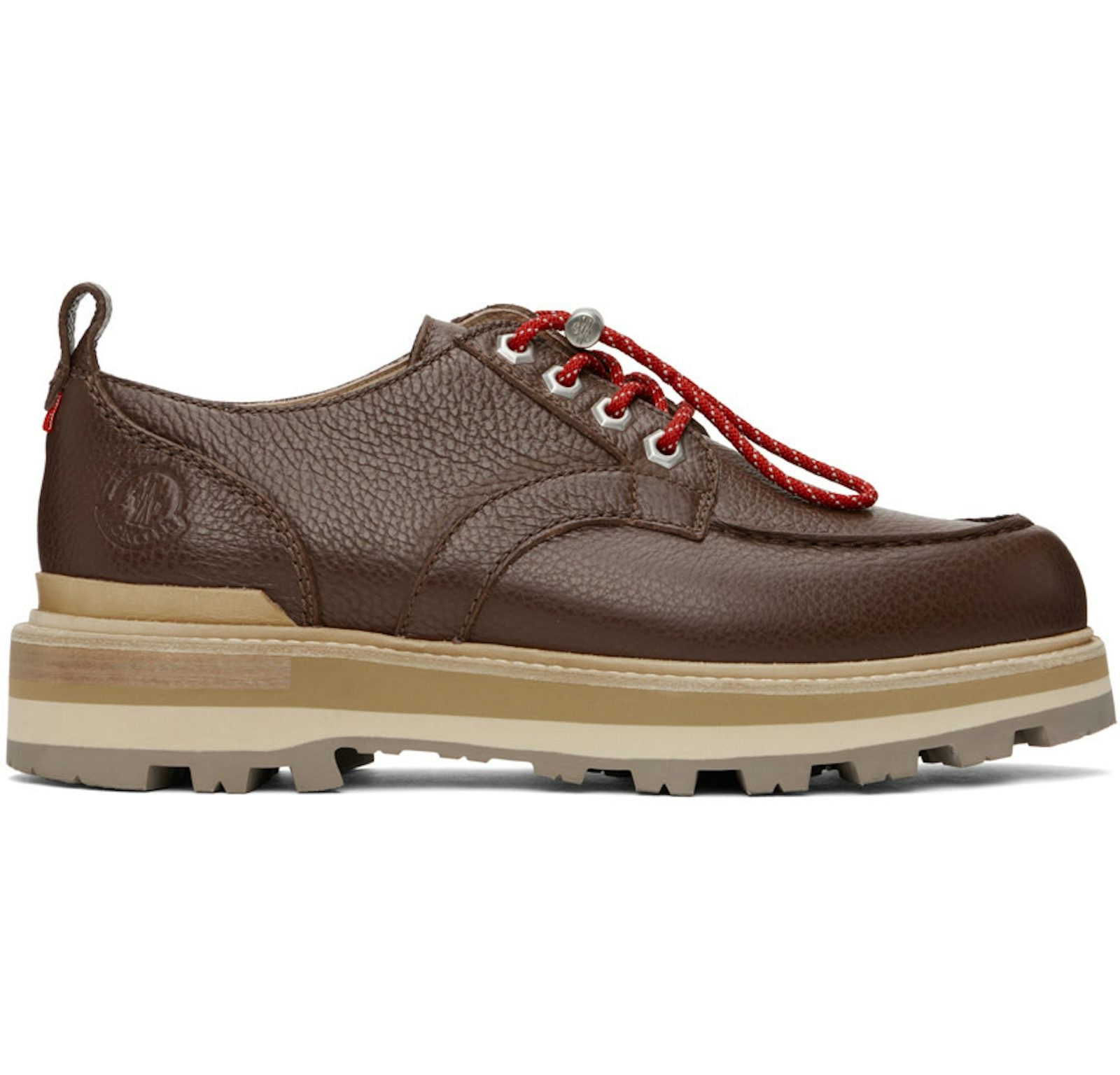 Moncler Peka City Derby Shoes Brown