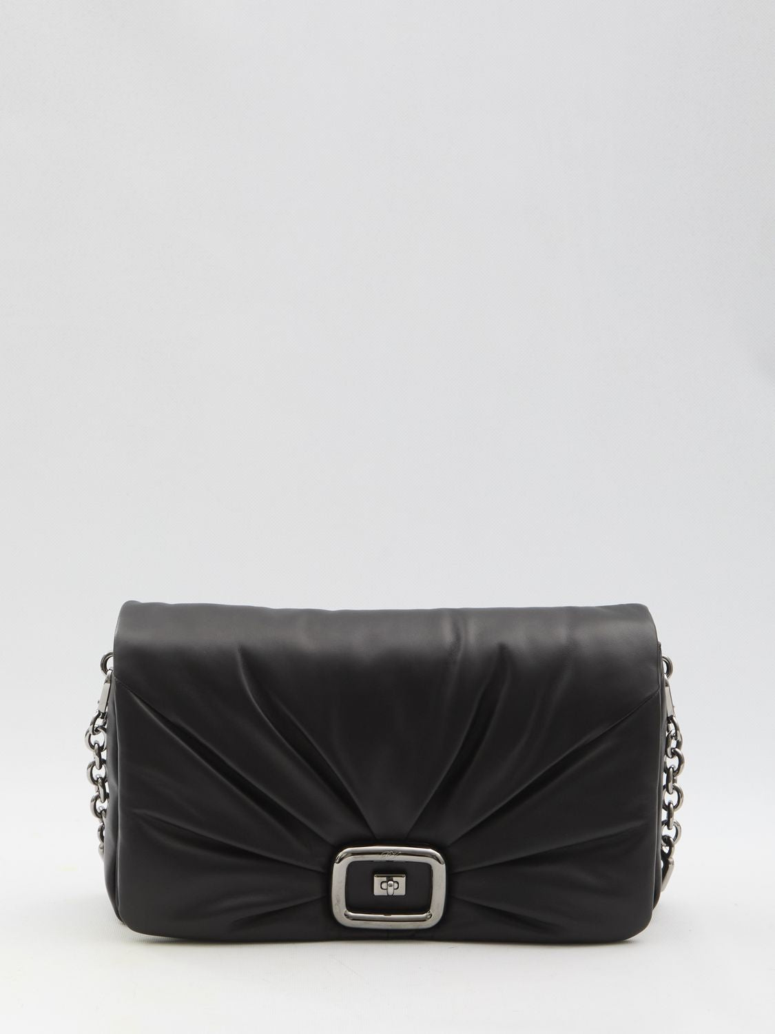 Roger Vivier 'LARGE VIV' CHOC SHOULDER BAG