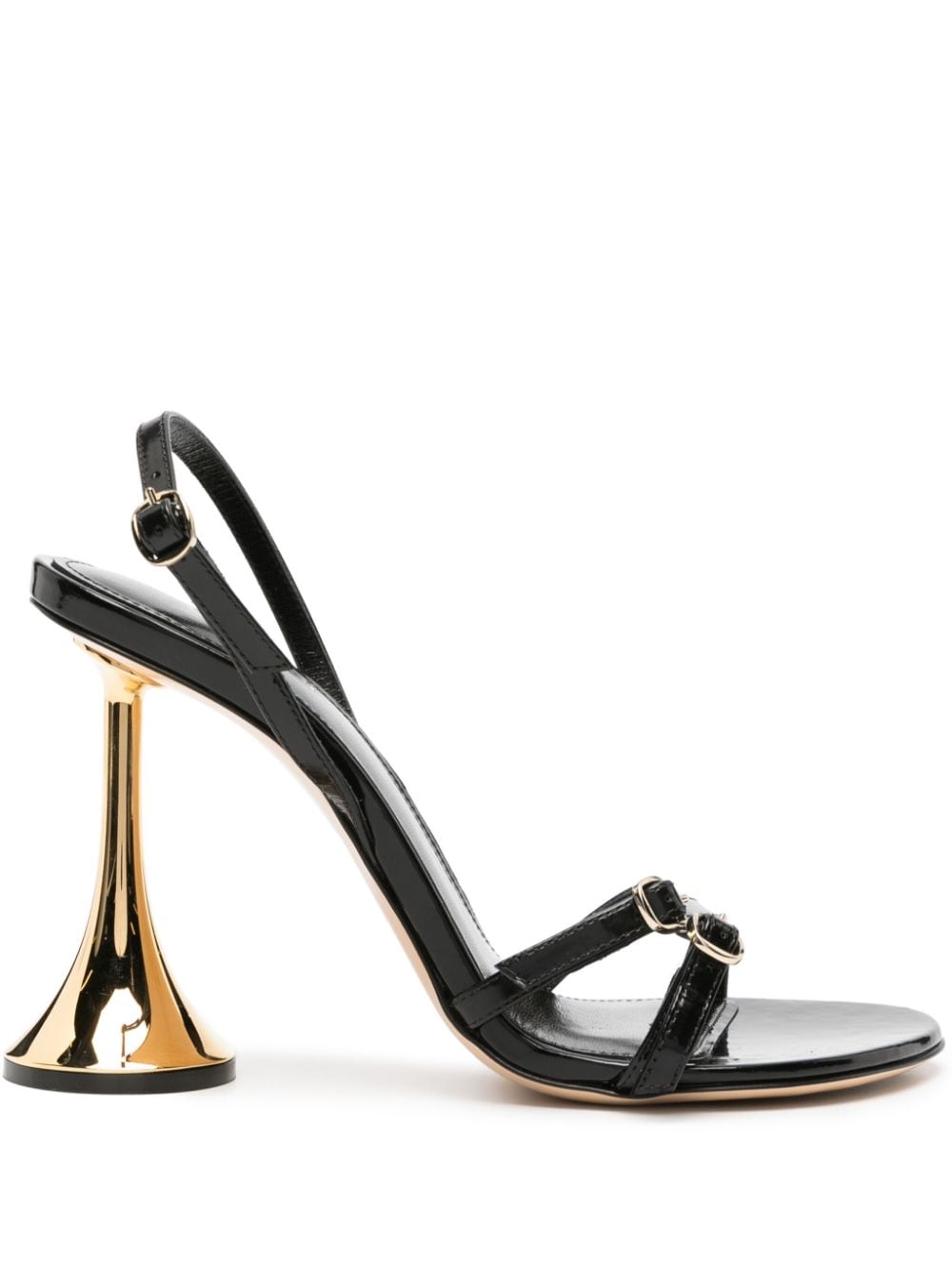 Coperni LEATHER HEEL SANDALS