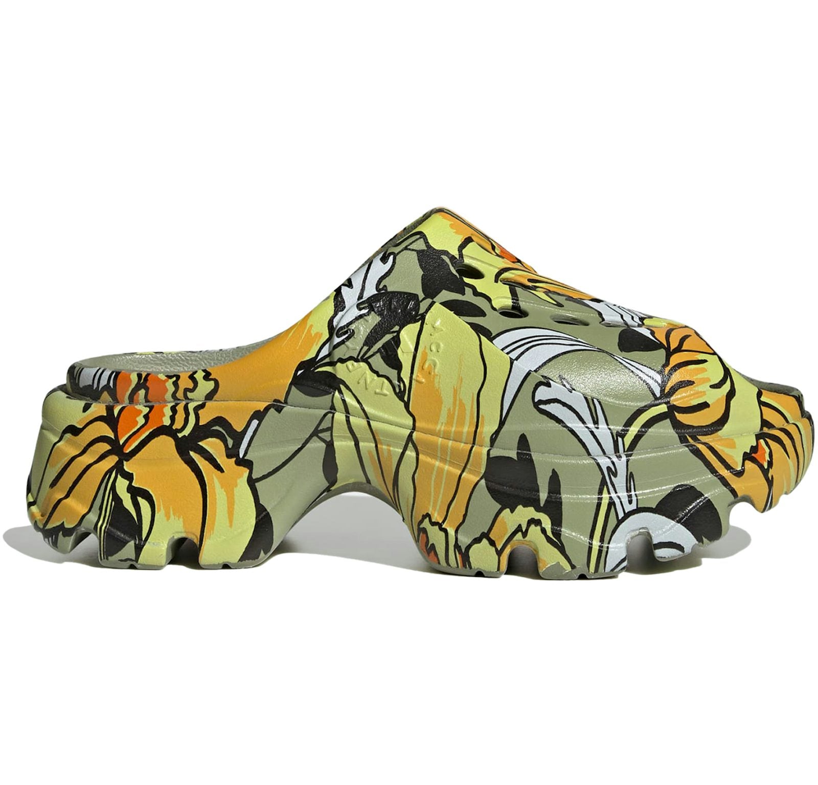 adidas Clog Stella McCartney Floral Tent Green
