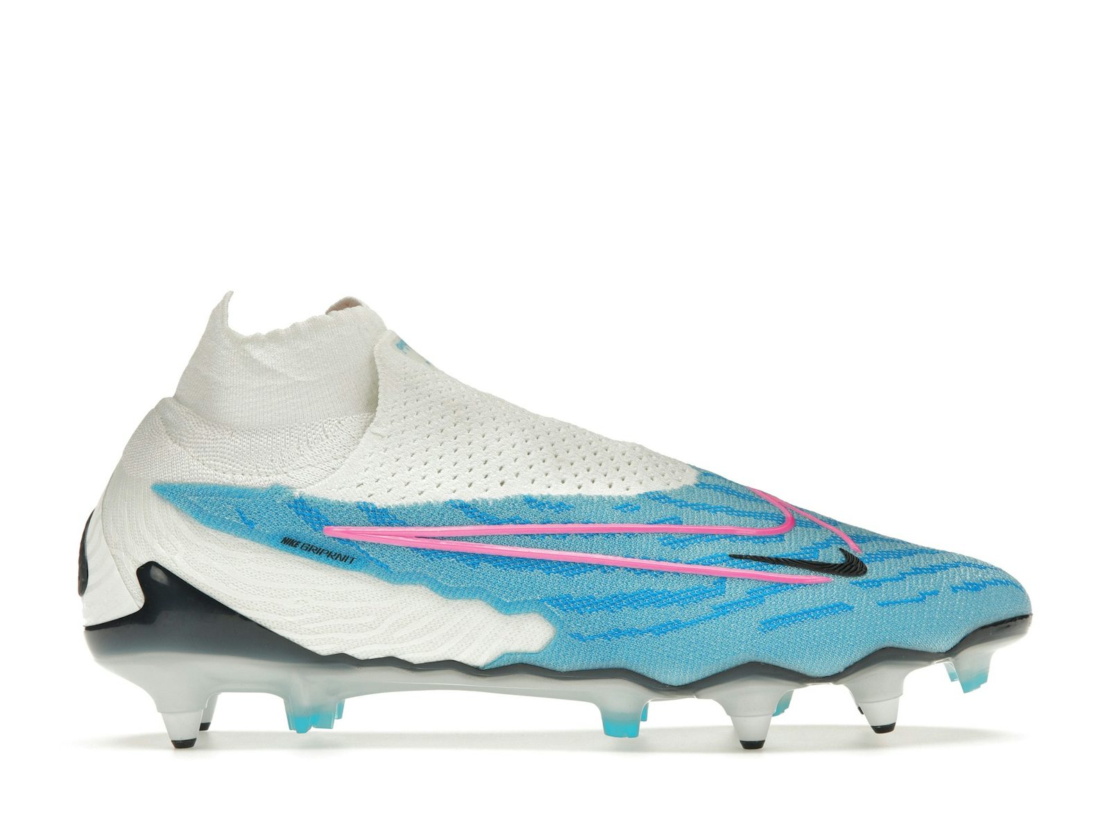 Nike Gripknit Phantom GX Elite Dynamic Fit SG-Pro Anti-Clog Traction Blast Pack Baltic Blue 0