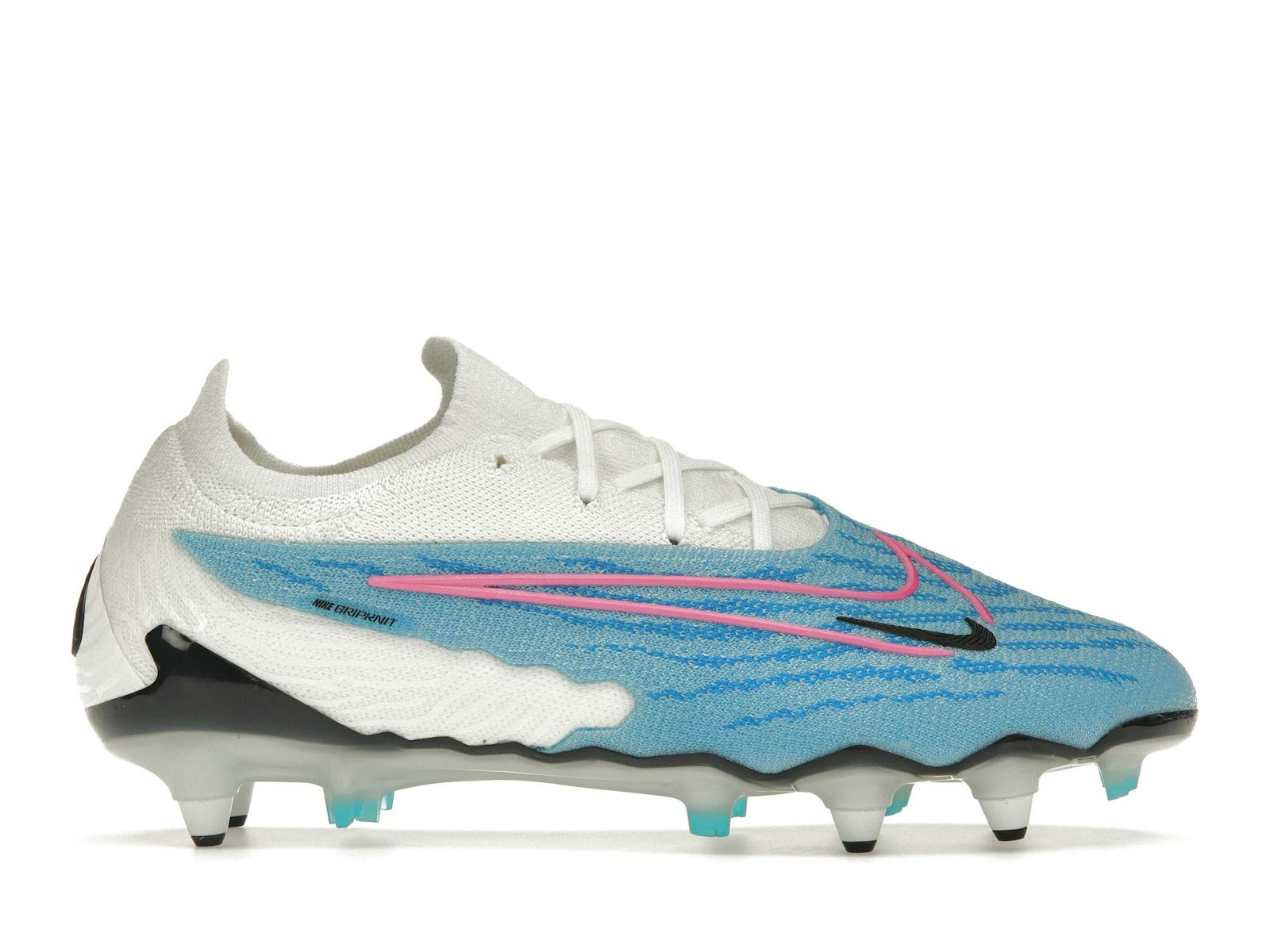 Nike Gripknit Phantom GX Elite SG-Pro Anti-Clog Traction Blast Pack Baltic Blue 0