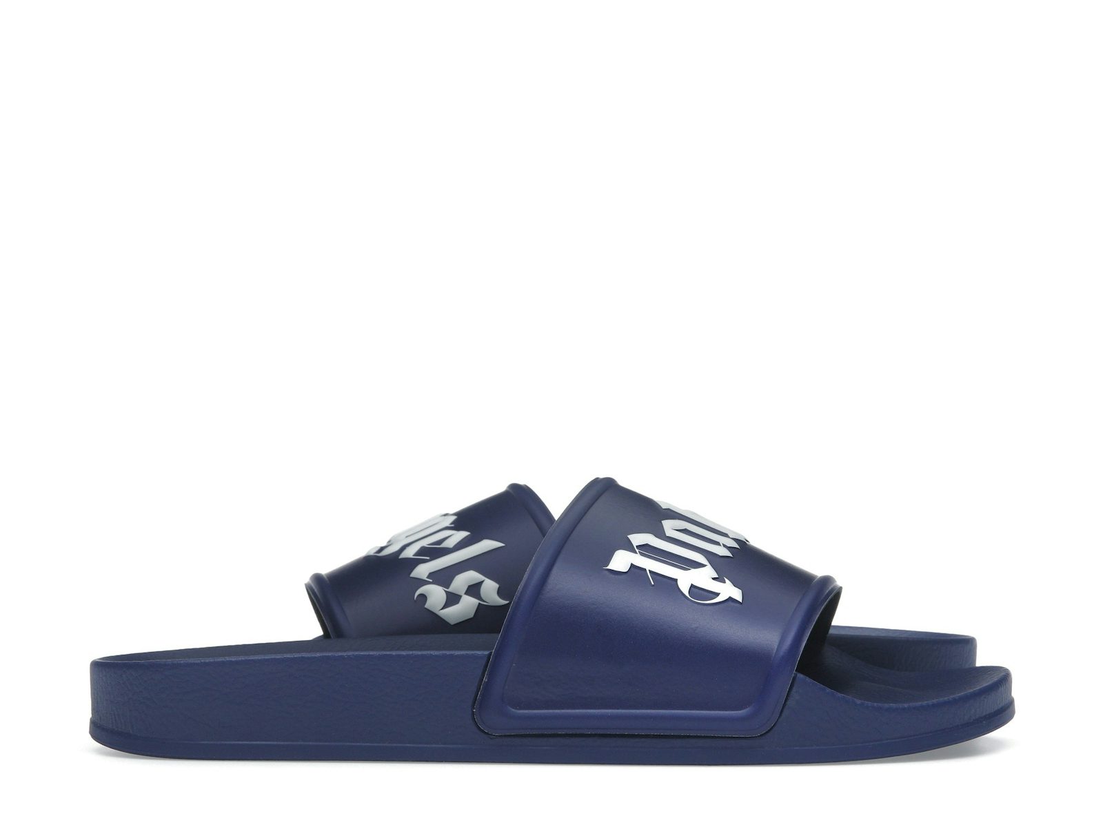 Palm Angels Pool Slides Dark Blue White SS23 0