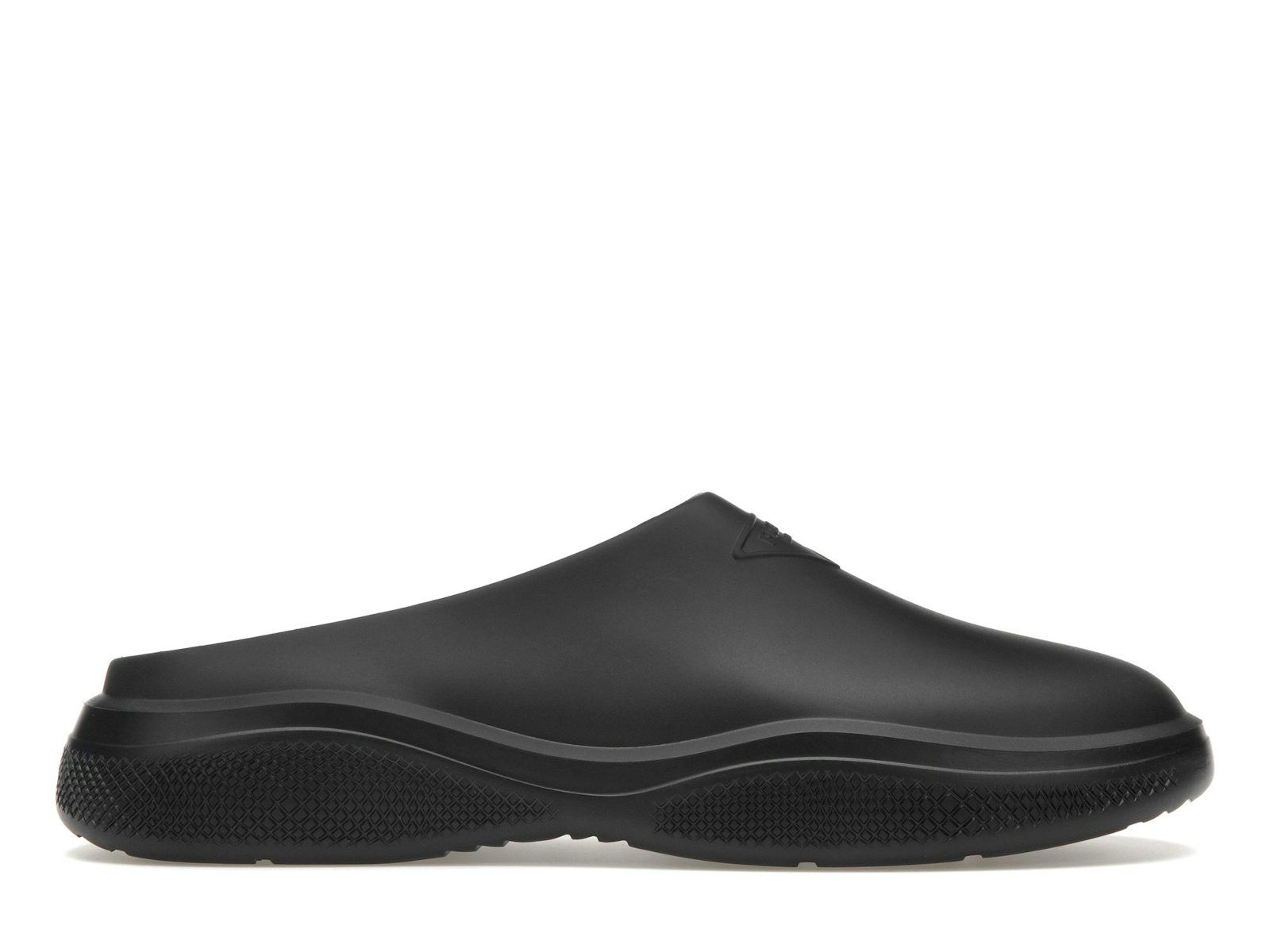 Prada Foam Rubber Mule Black 0