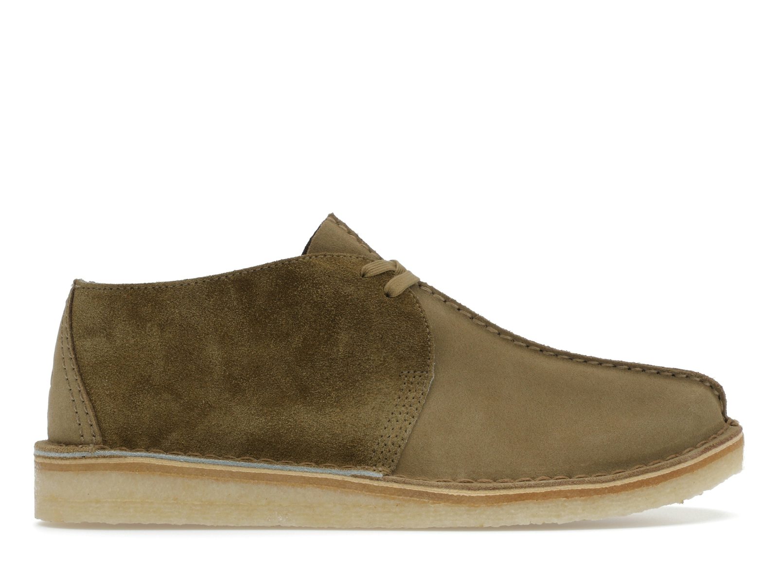 Clarks Desert Trek Dark Olive Combination 0