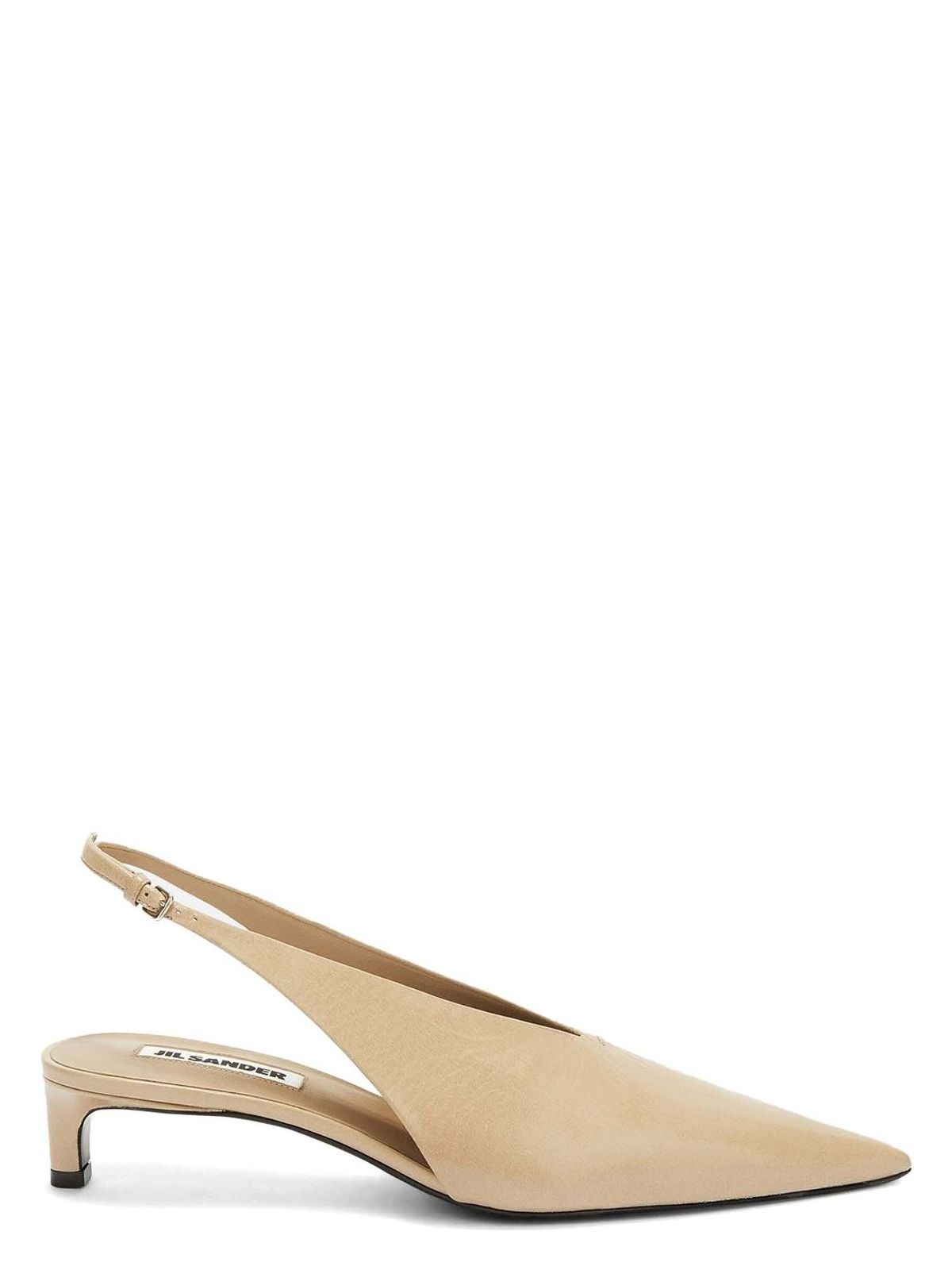 Jil Sander LEATHER SLINGBACK PUMPS